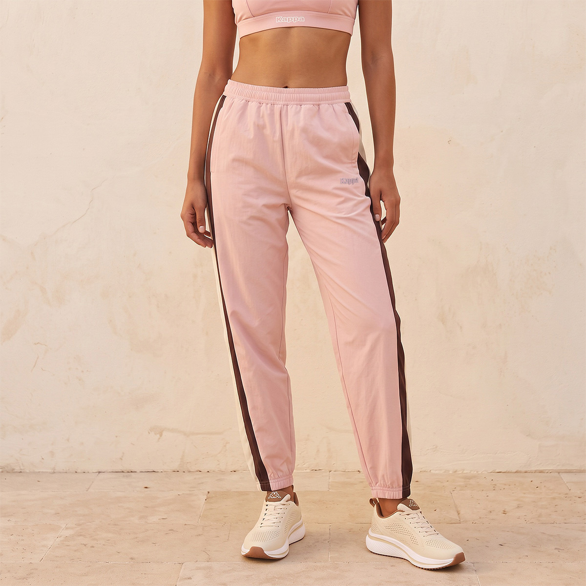 بنطلون رياضي بمرونة من كابا 4 واي-women-clothing-bottoms-joggers-image-1
