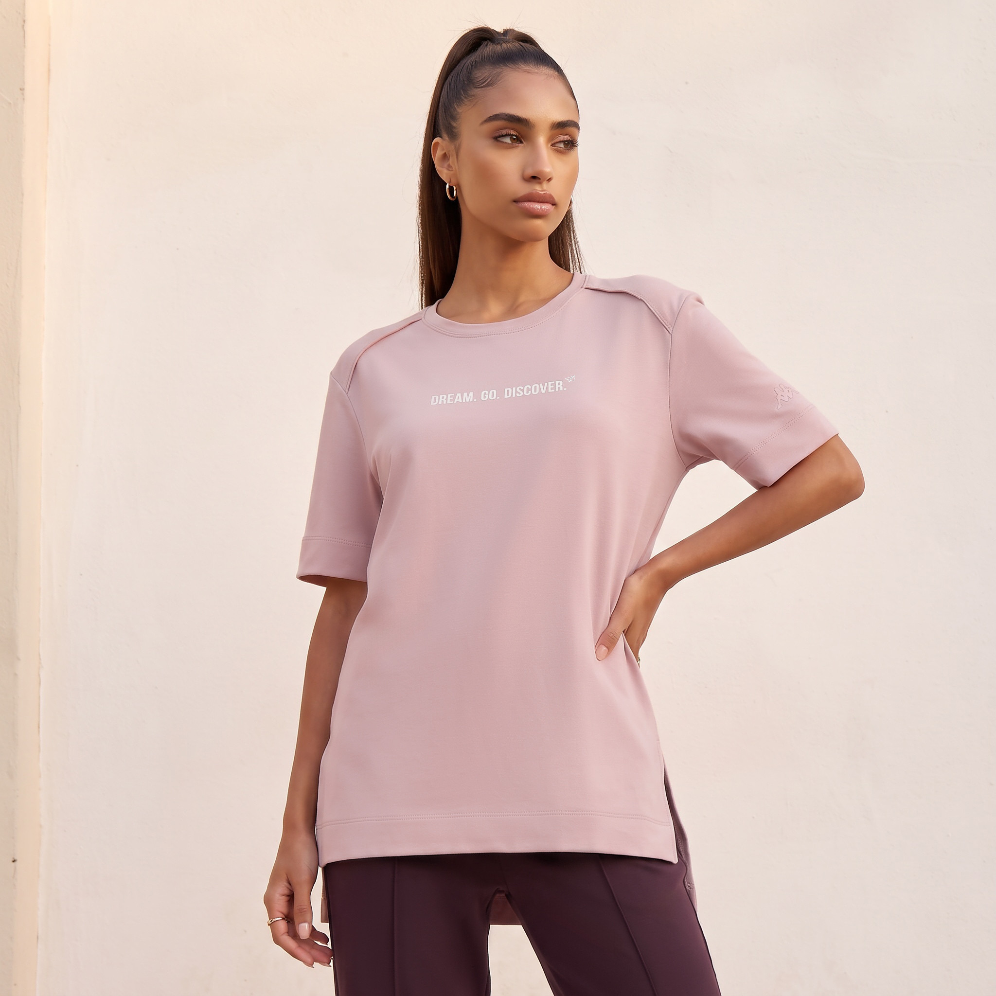 تيشيرت قابل للتمدد في اتجاهين من كابا-women-clothing-tshirts-image-1