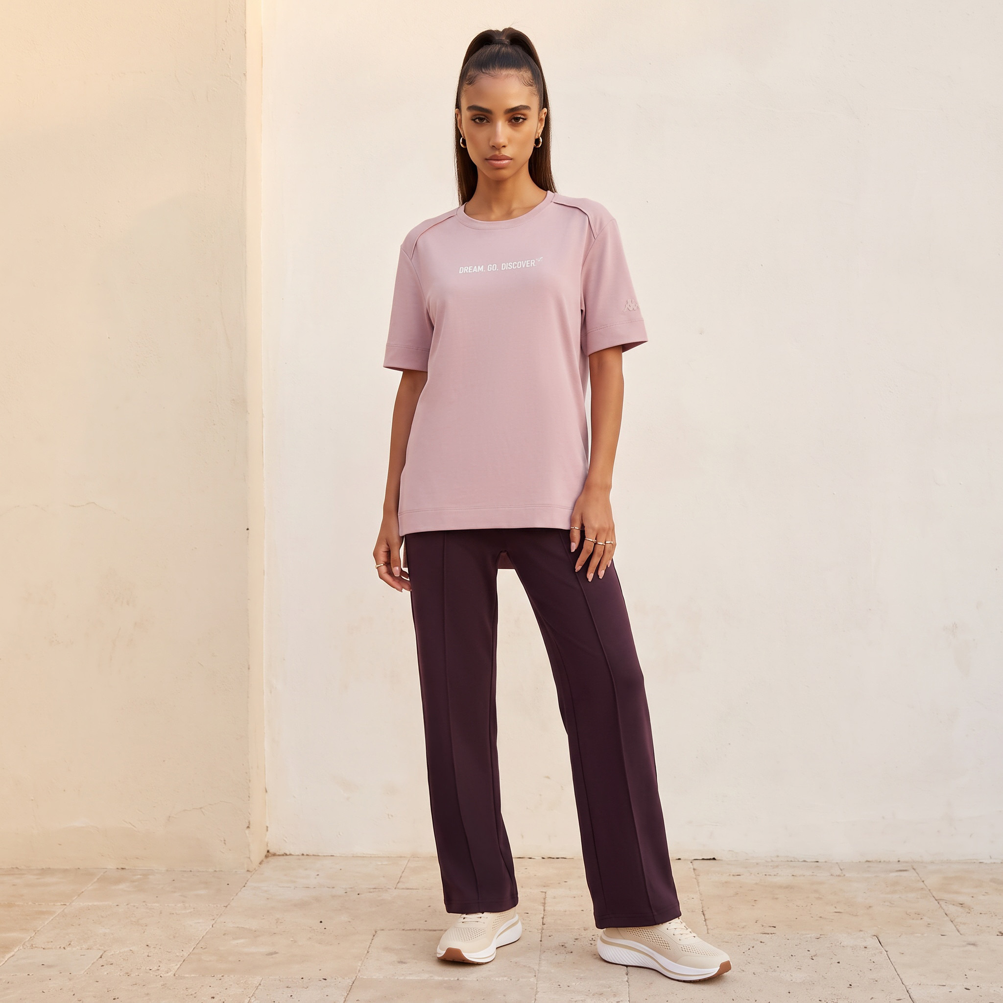 تيشيرت قابل للتمدد في اتجاهين من كابا-women-clothing-tshirts-image-2