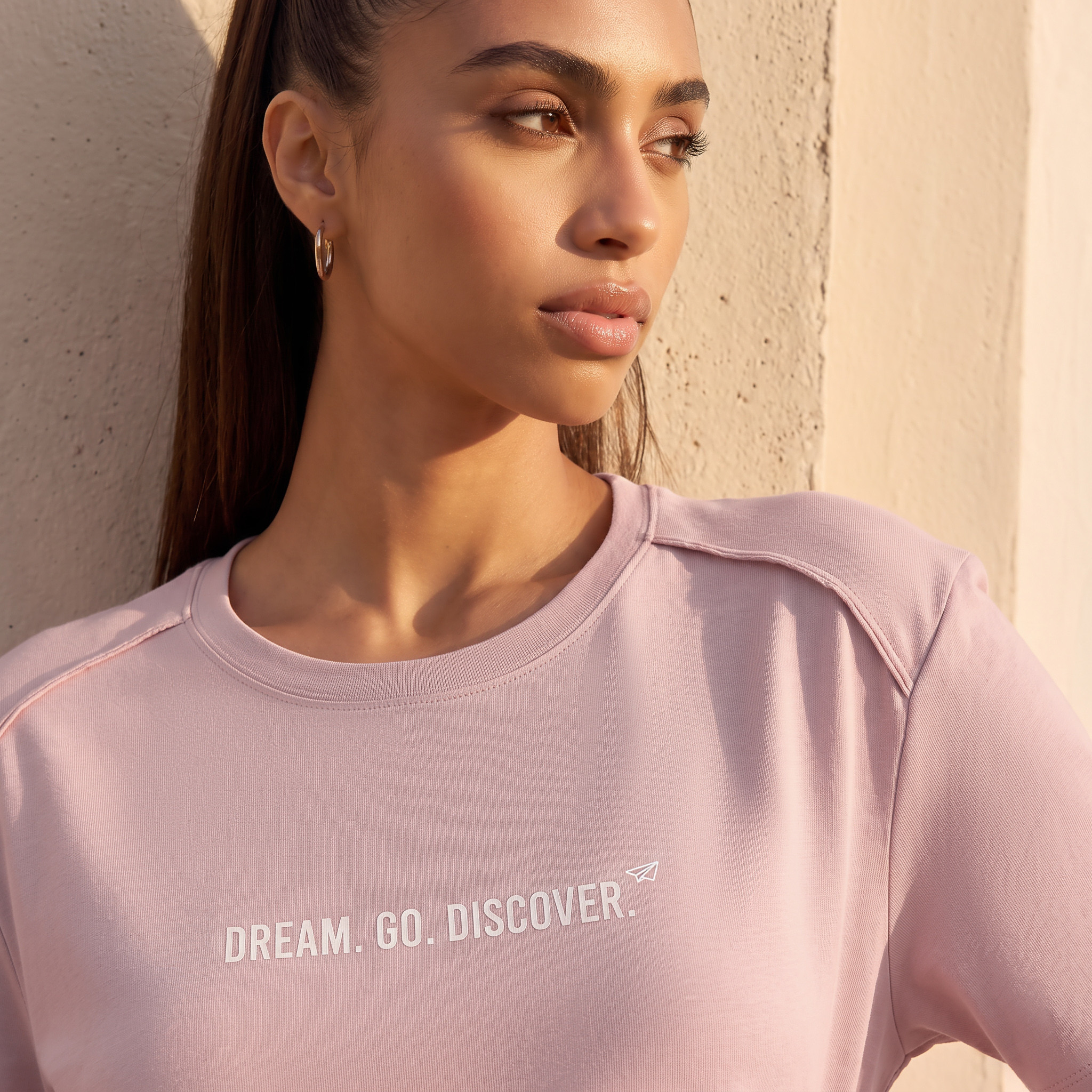 تيشيرت قابل للتمدد في اتجاهين من كابا-women-clothing-tshirts-image-6