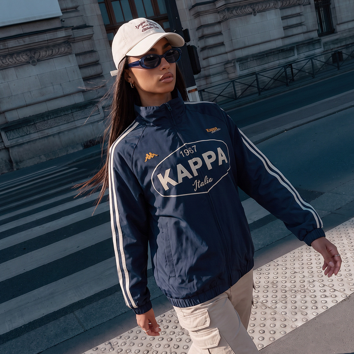 Kappa Zip Through Jacket-sports-women-clothing-coatsandjackets-jackets-image-1