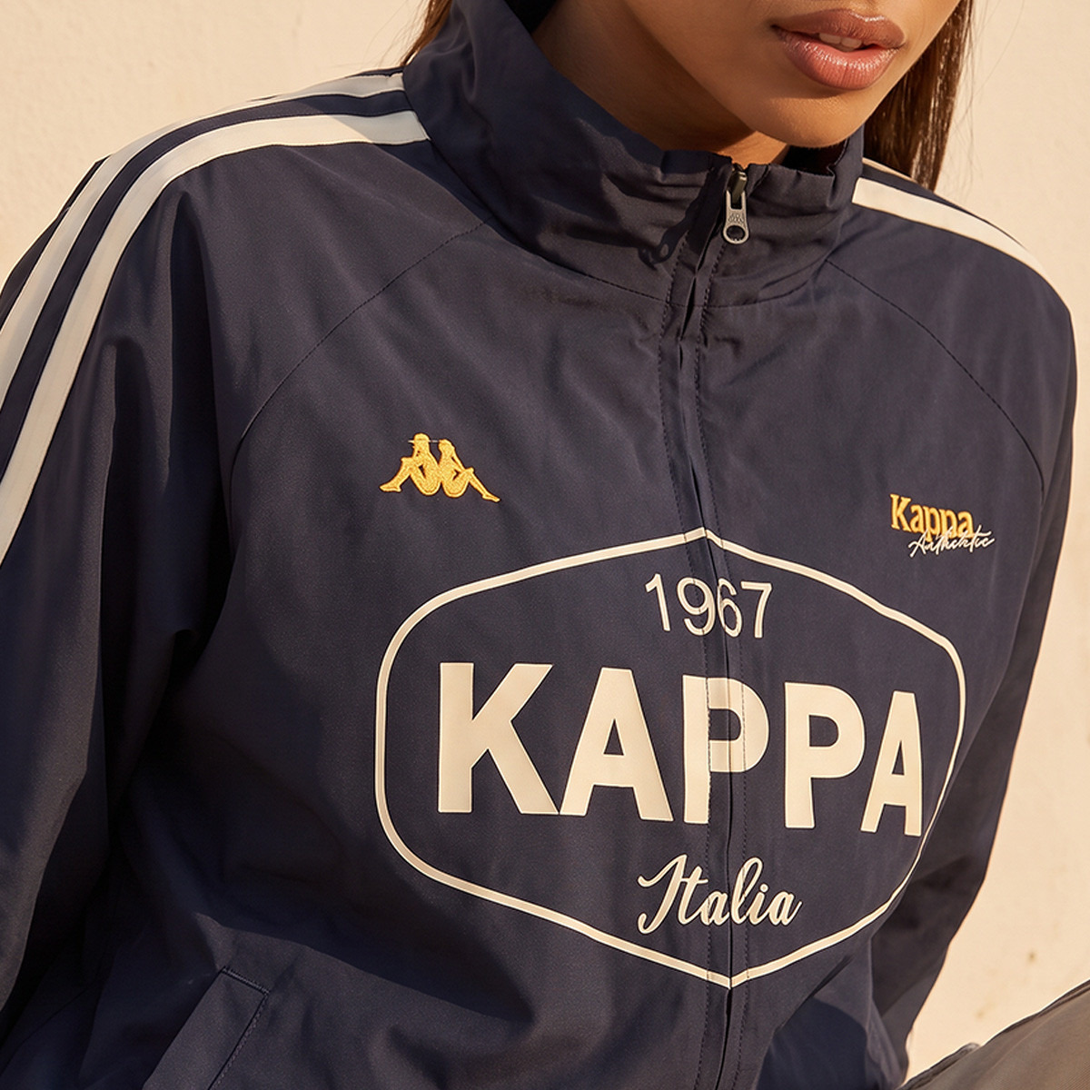 Kappa Zip Through Jacket-sports-women-clothing-coatsandjackets-jackets-image-5