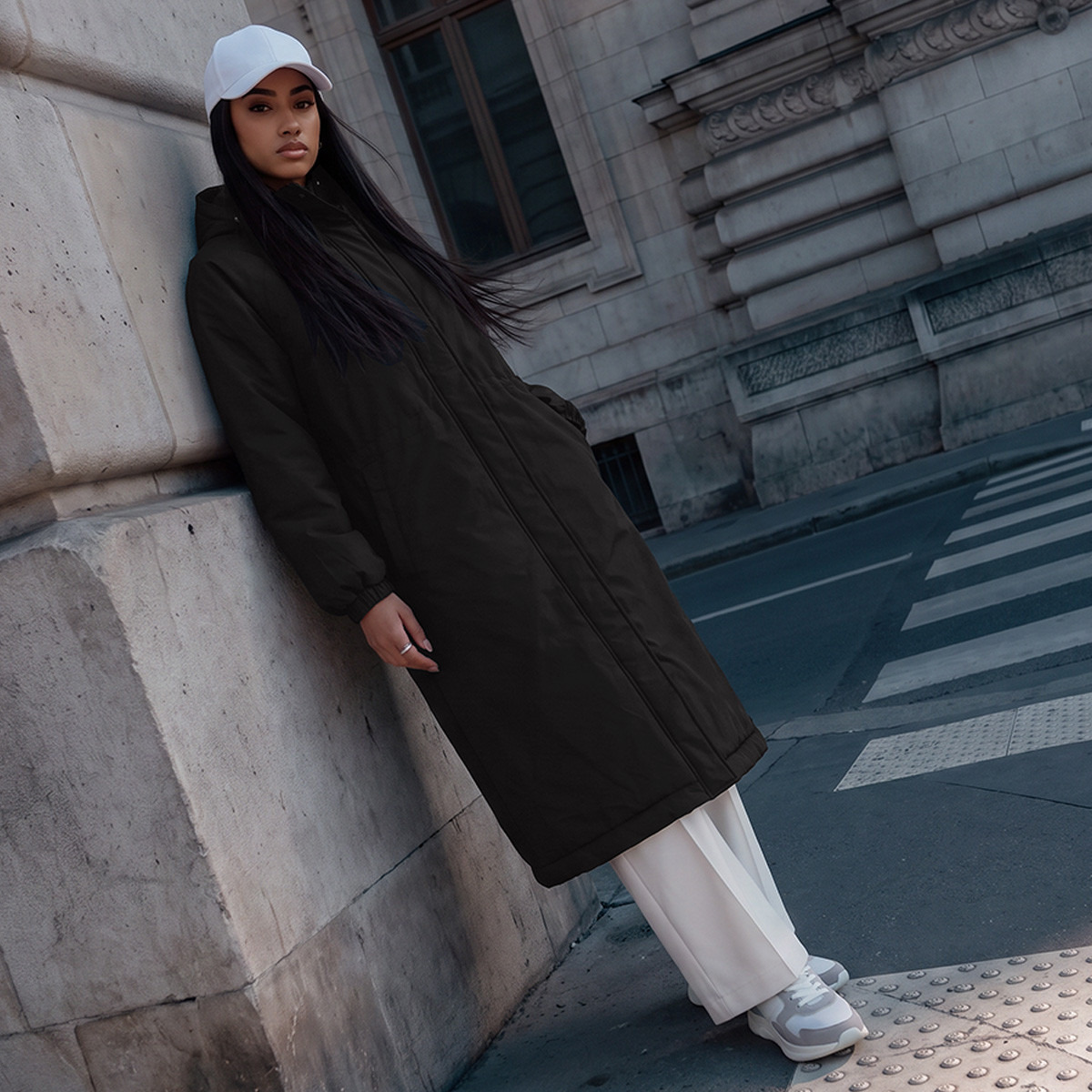 Kappa Hooded Long Coat-women-winterwear-coatsandjackets-coats-image-5