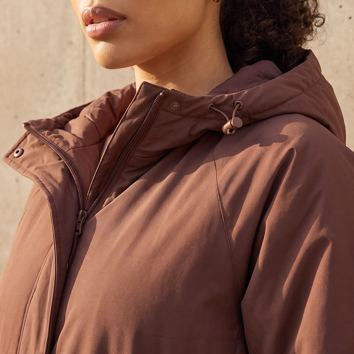 معطف طويل بغطاء رأس من كابا-women-winterwear-coatsandjackets-coats-image-5