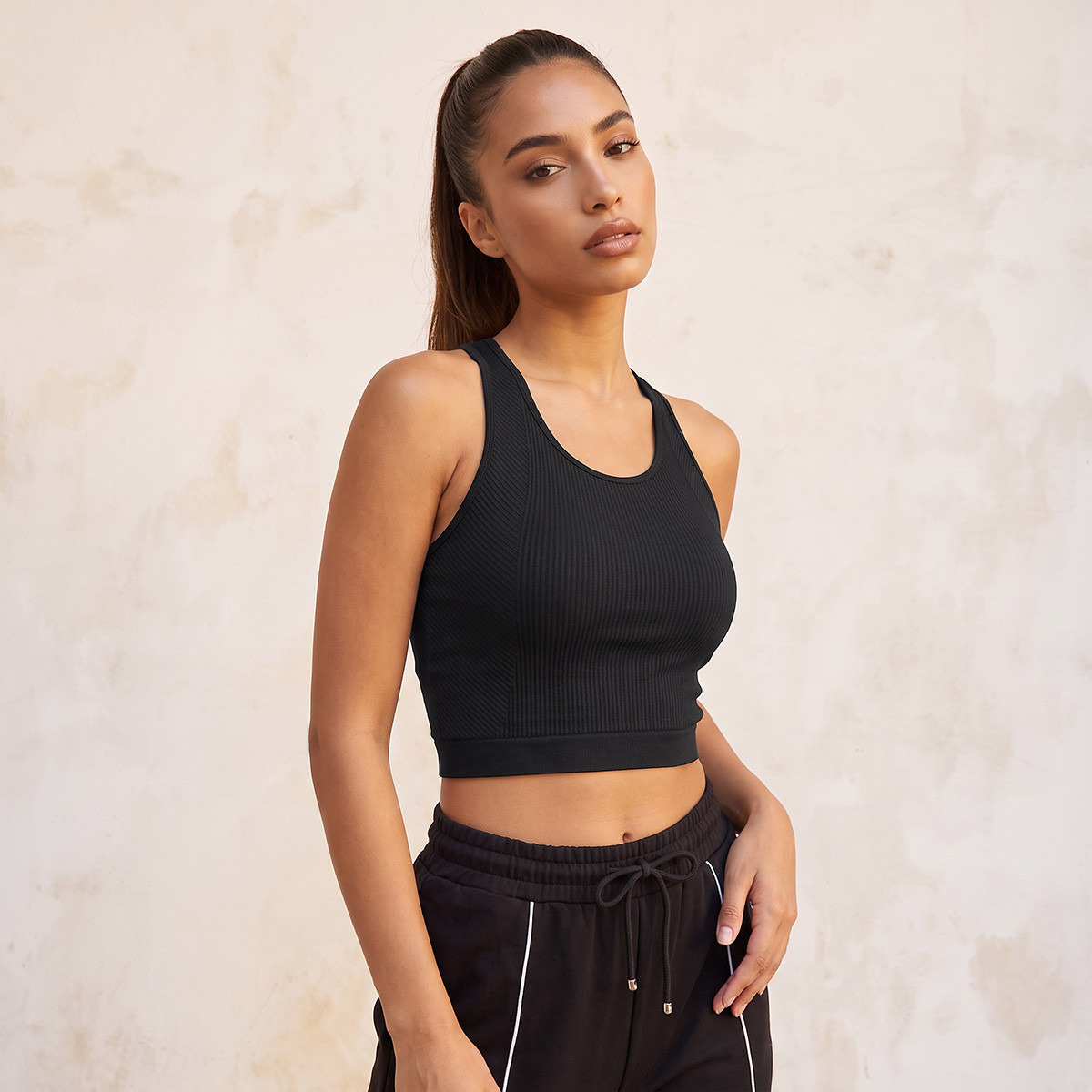 Kappa Seamless Sports Bra with Racer Back-women-clothing-lingerie-bras-image-1