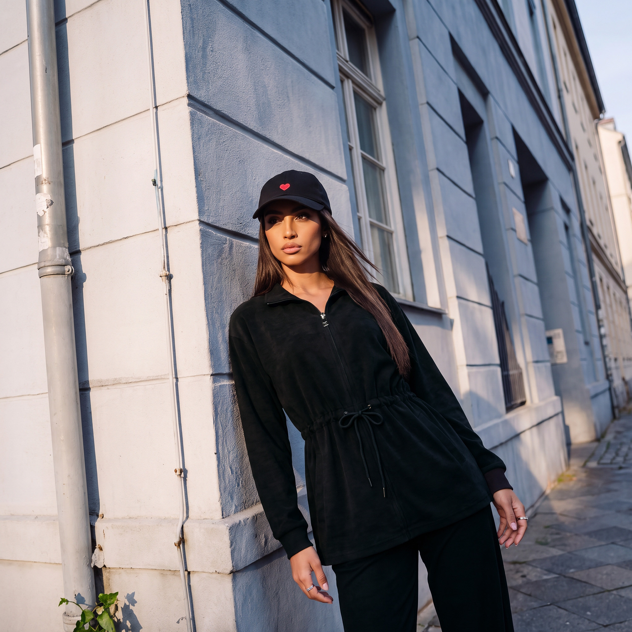 Kappa Jacket with Drawstring Waist-sports-women-clothing-coatsandjackets-jackets-image-1