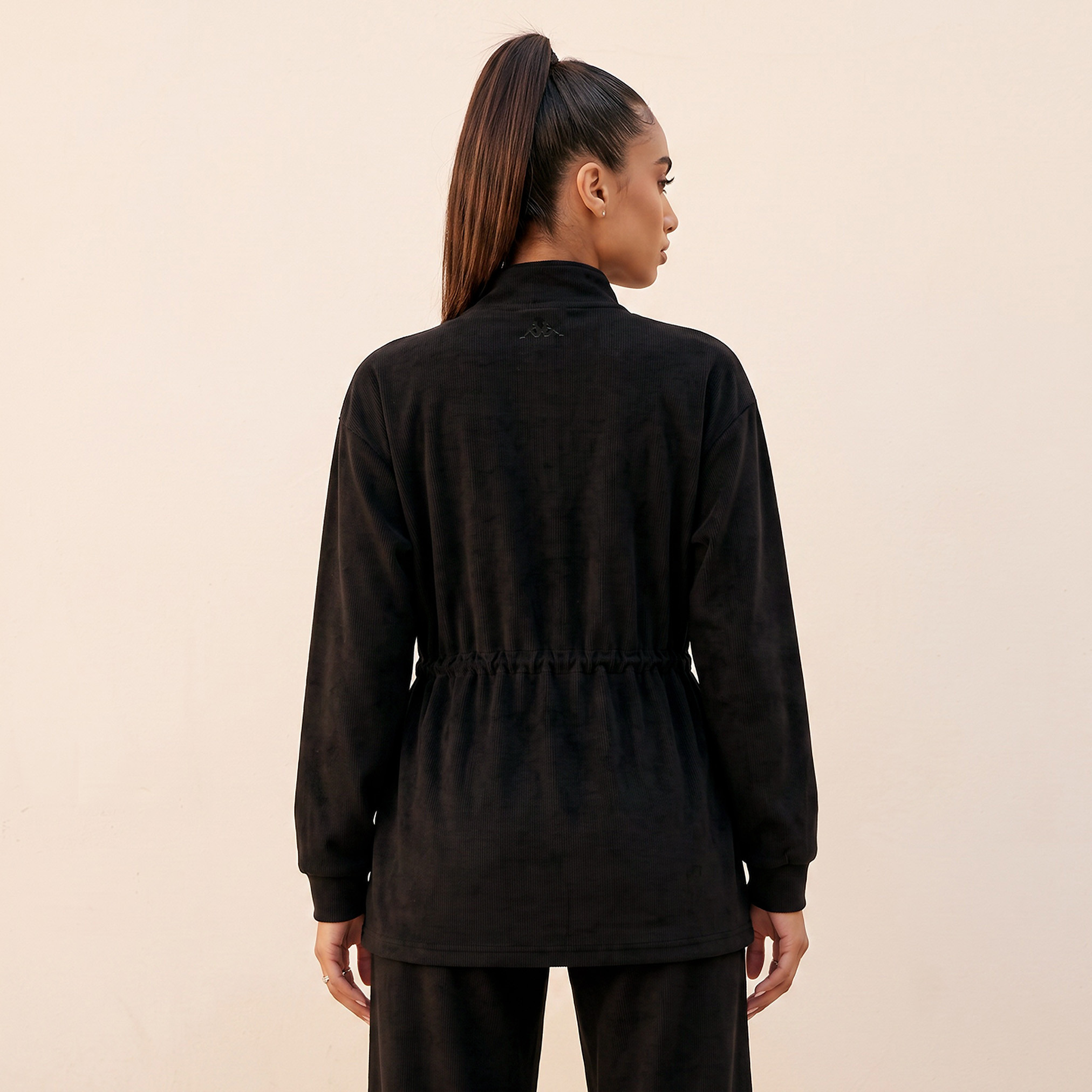 Kappa Jacket with Drawstring Waist-sports-women-clothing-coatsandjackets-jackets-image-4