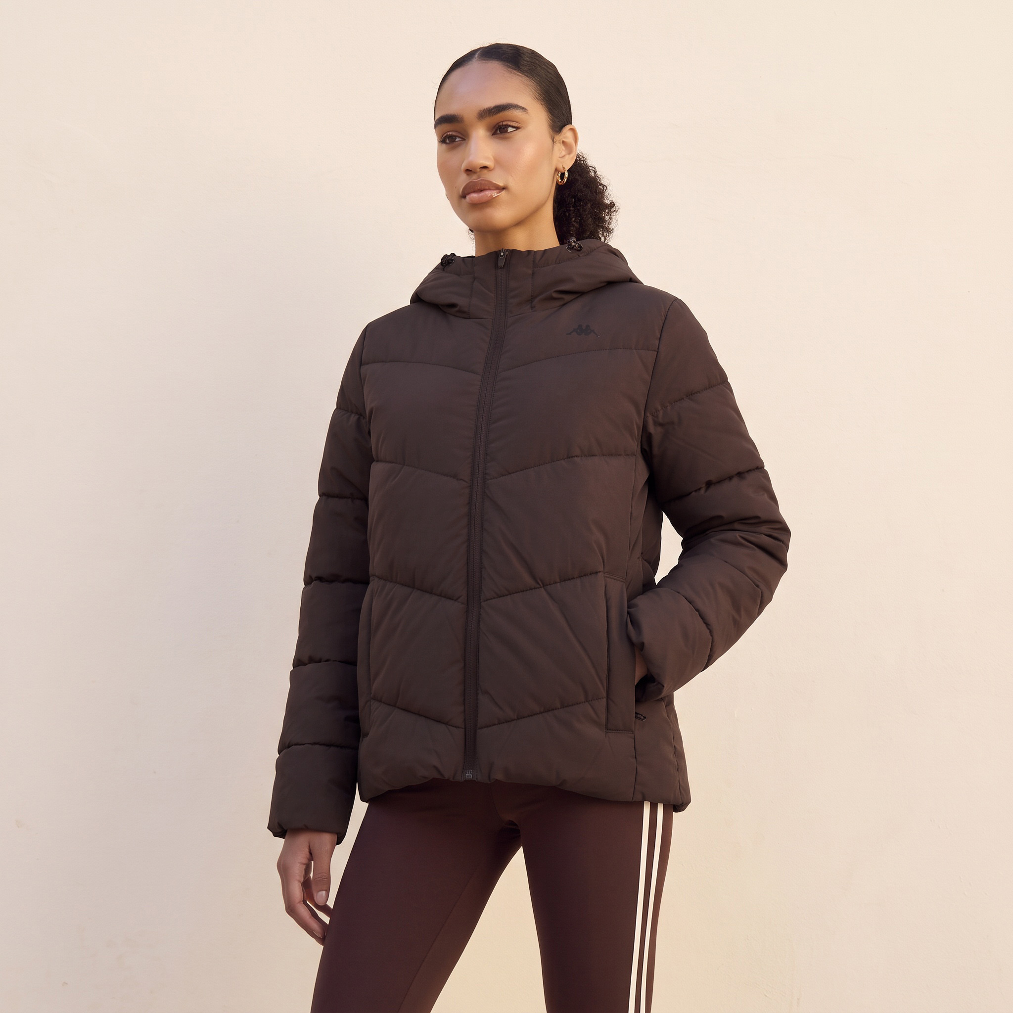 Kappa Quilted 2-Way Stretch Hooded Jacket-women-winterwear-coatsandjackets-jackets-image-5