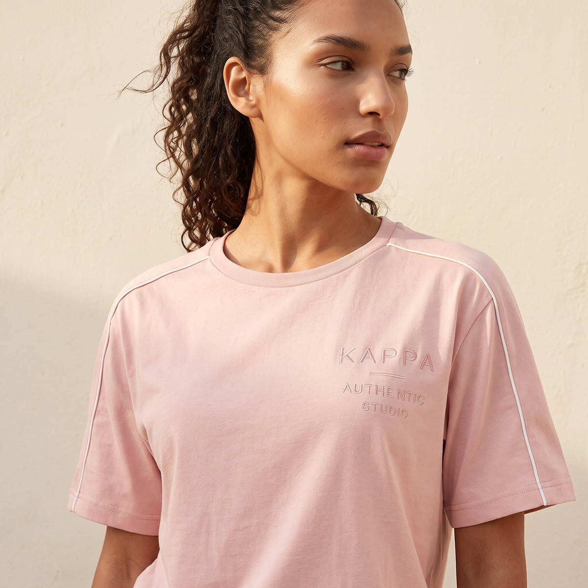 Kappa 2 Way Stretch T-shirt-sports-women-clothing-tshirtsandvests-image-4