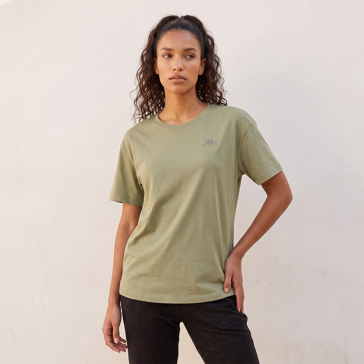 تيشيرت قابل للتمدد في اتجاهين من كابا-sports-women-clothing-tshirtsandvests-image-1