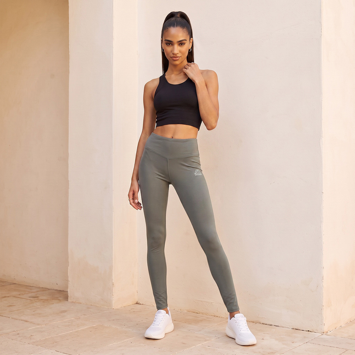 Kappa 2 Way Stretch Leggings-women-clothing-sportswearandactivewear-bottoms-leggings-image-2