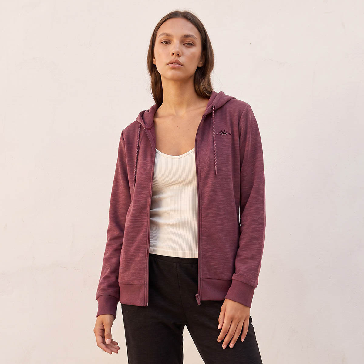 Kappa 2 Way Stretch Hoodie-sports-women-clothing-hoodiesandsweatshirts-image-1