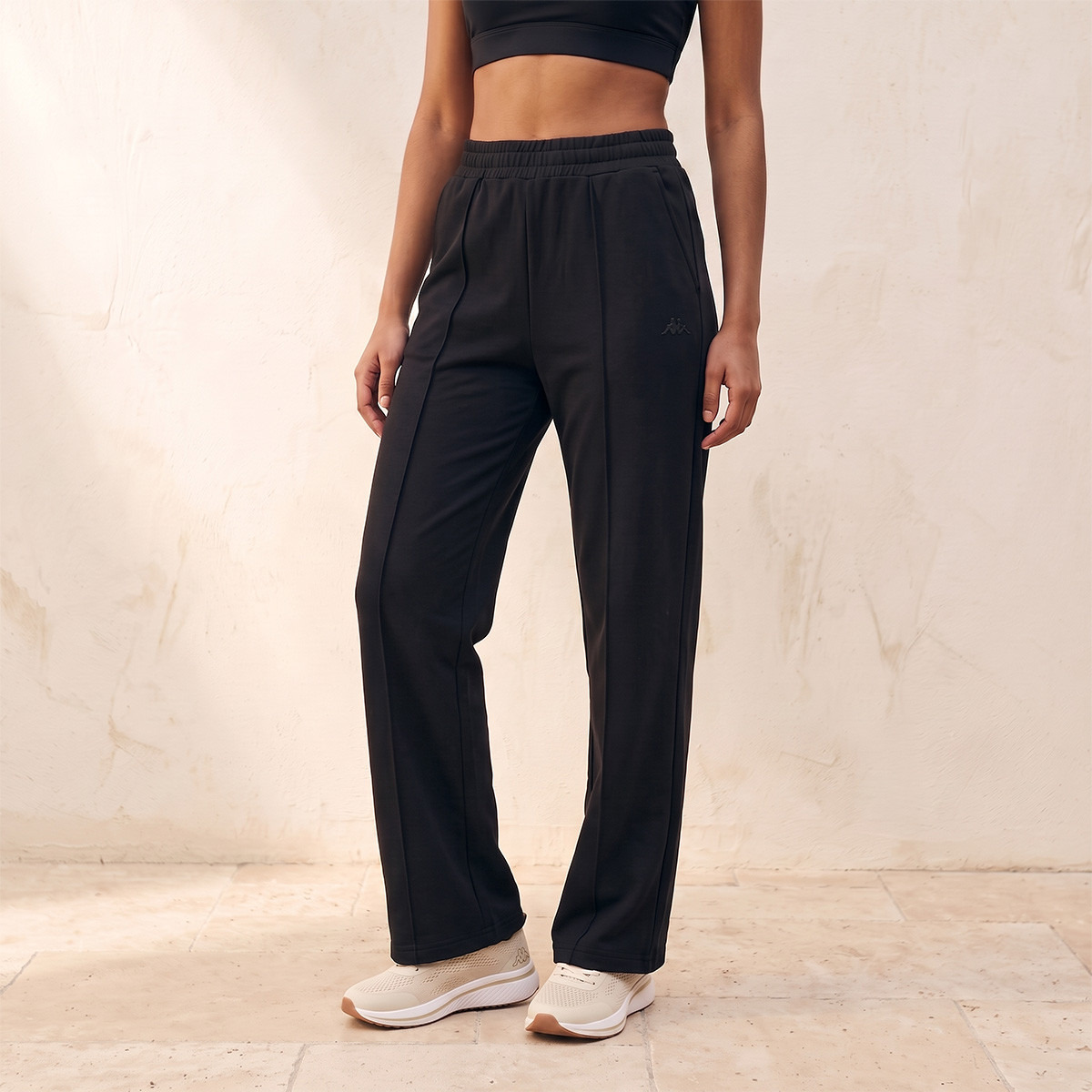 بنطلون رياضي قابل للتمدد في اتجاهين من كابا-women-clothing-bottoms-joggers-image-1