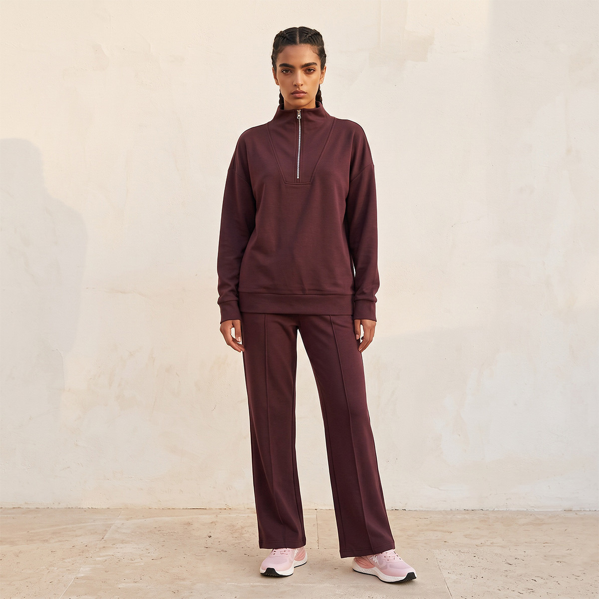 Kappa 2 Way Stretch Sweatshirt-women-clothing-hoodiesandsweatshirts-sweatshirts-image-2