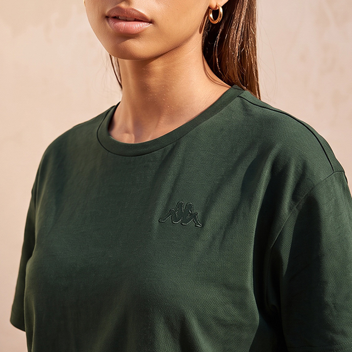 Kappa Cotton Logo T-shirt-sports-women-clothing-tshirtsandvests-image-4