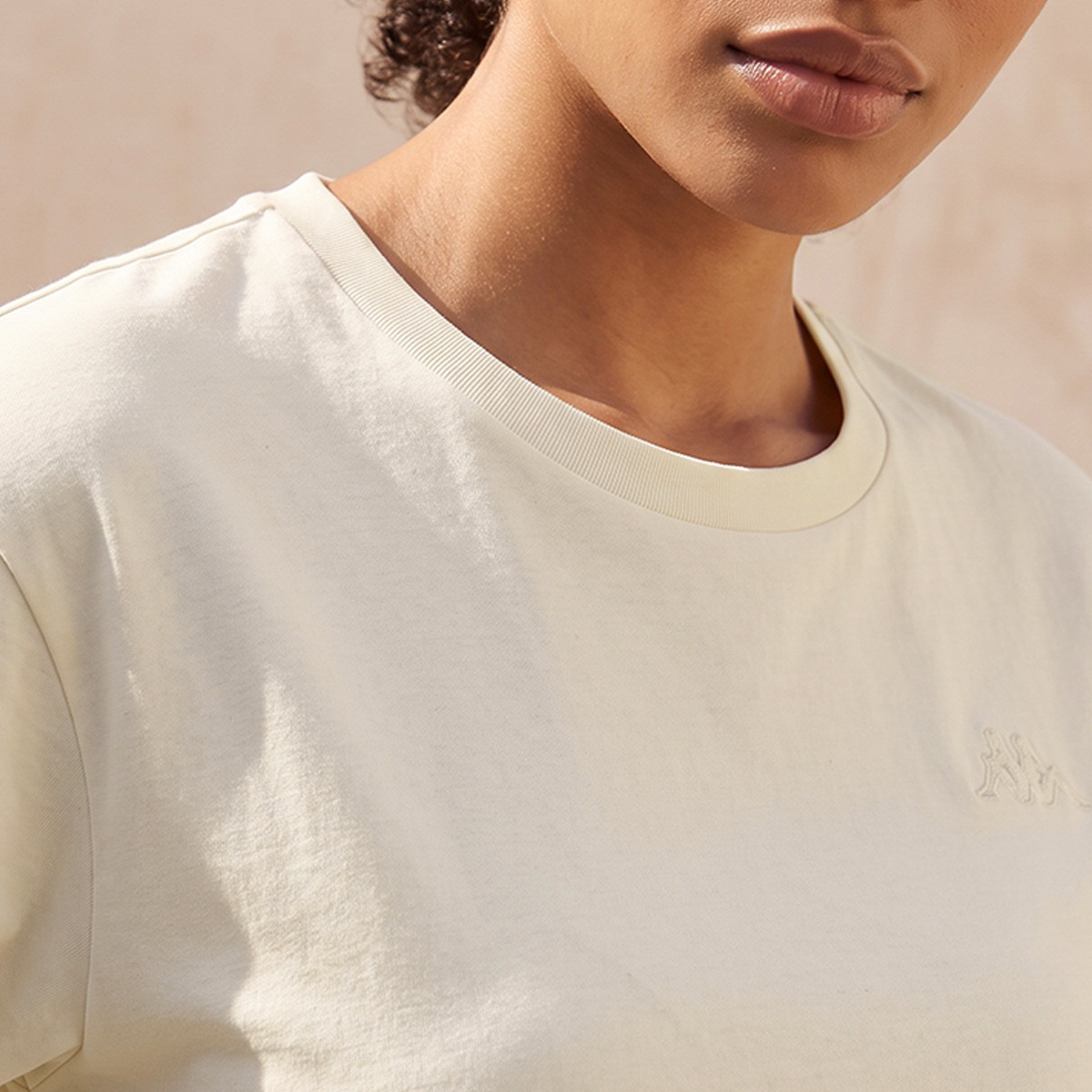 Kappa Cotton Logo T-shirt-sports-women-clothing-tshirtsandvests-image-4