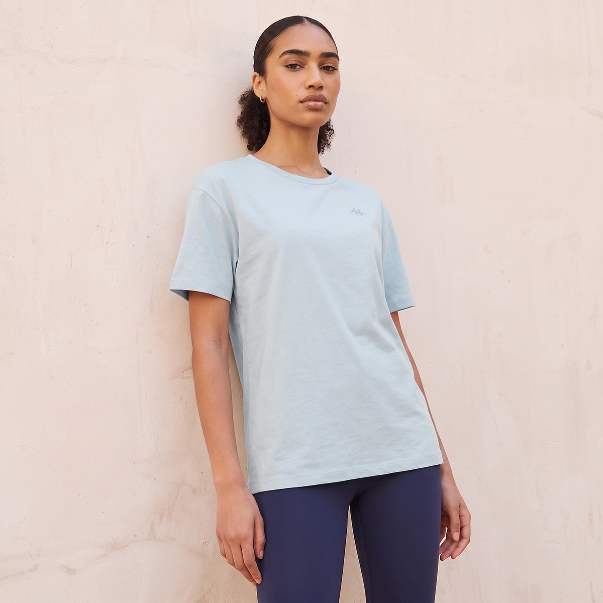 Kappa Cotton Logo T-shirt-sports-women-clothing-tshirtsandvests-image-1