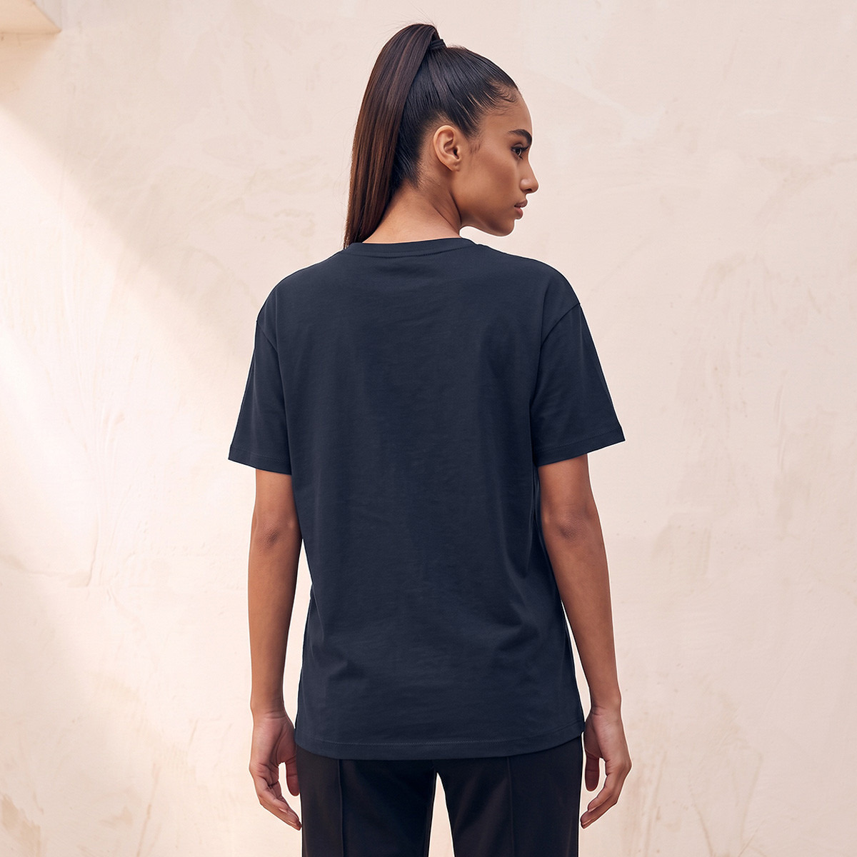 Kappa Cotton Logo T-shirt-sports-women-clothing-tshirtsandvests-image-3