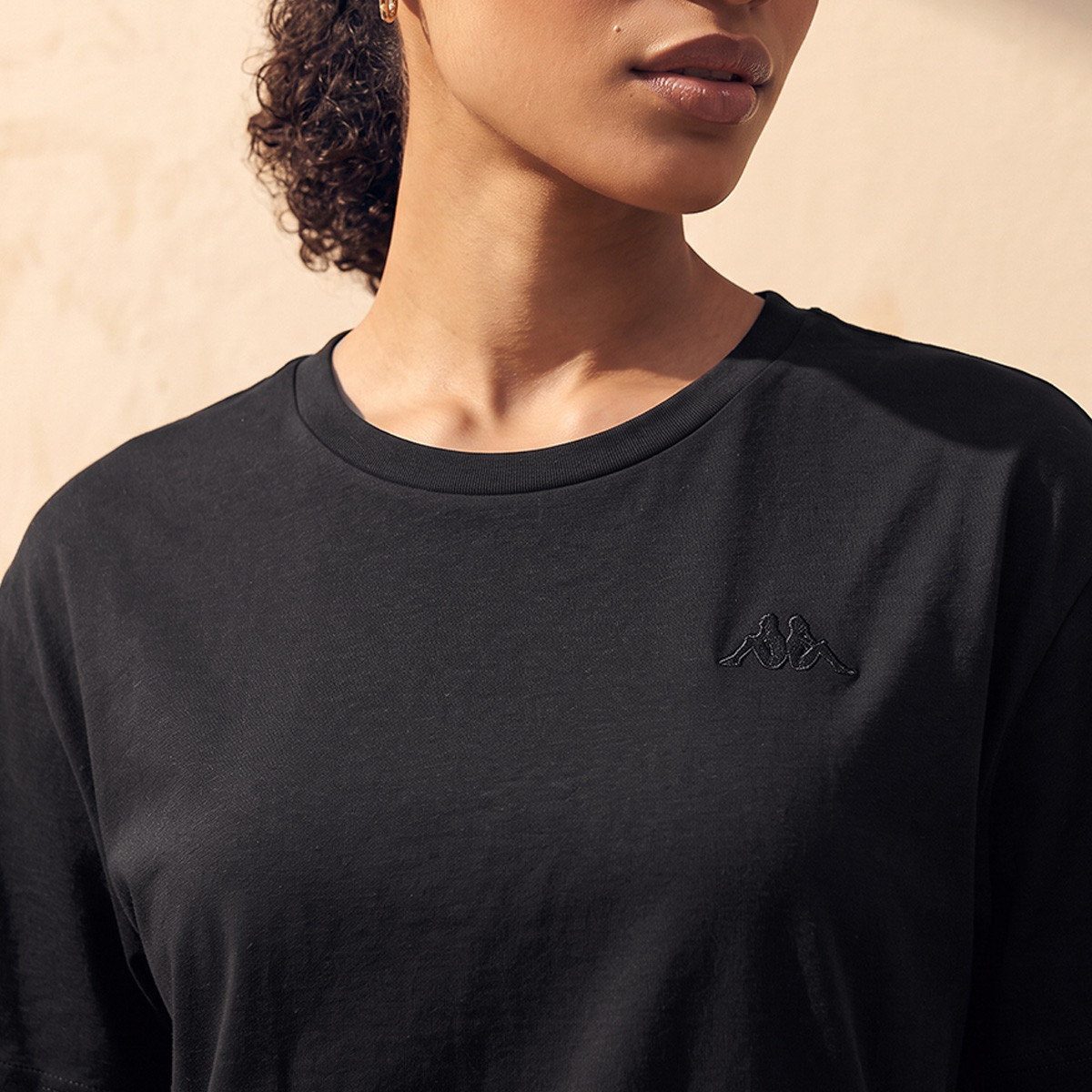 Kappa Cotton Logo T-shirt-sports-women-clothing-tshirtsandvests-image-4