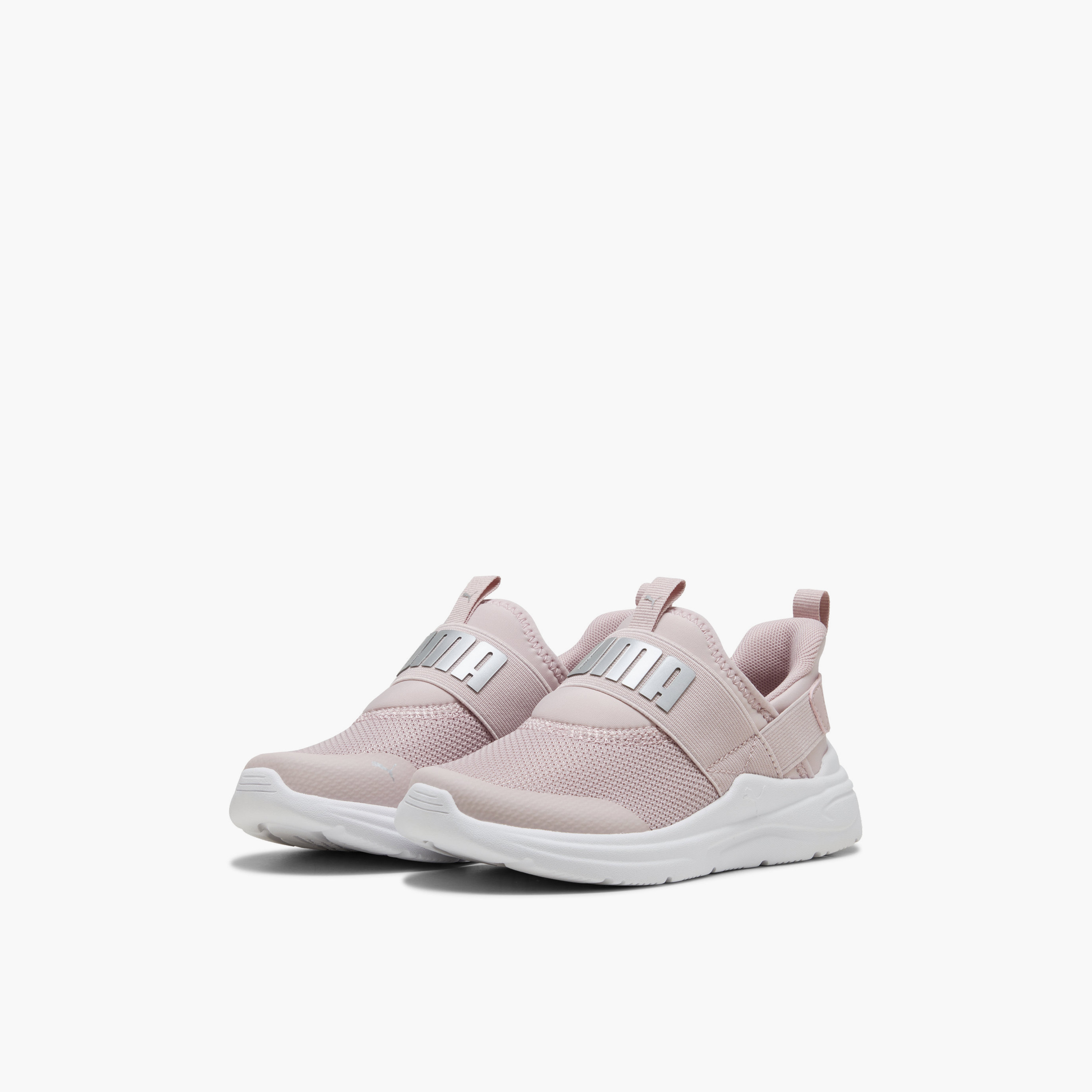 Puma Girls Soft Wired 2 SlipTech Slip-On Ankle Sneakers-sports-girls-shoes-image-1