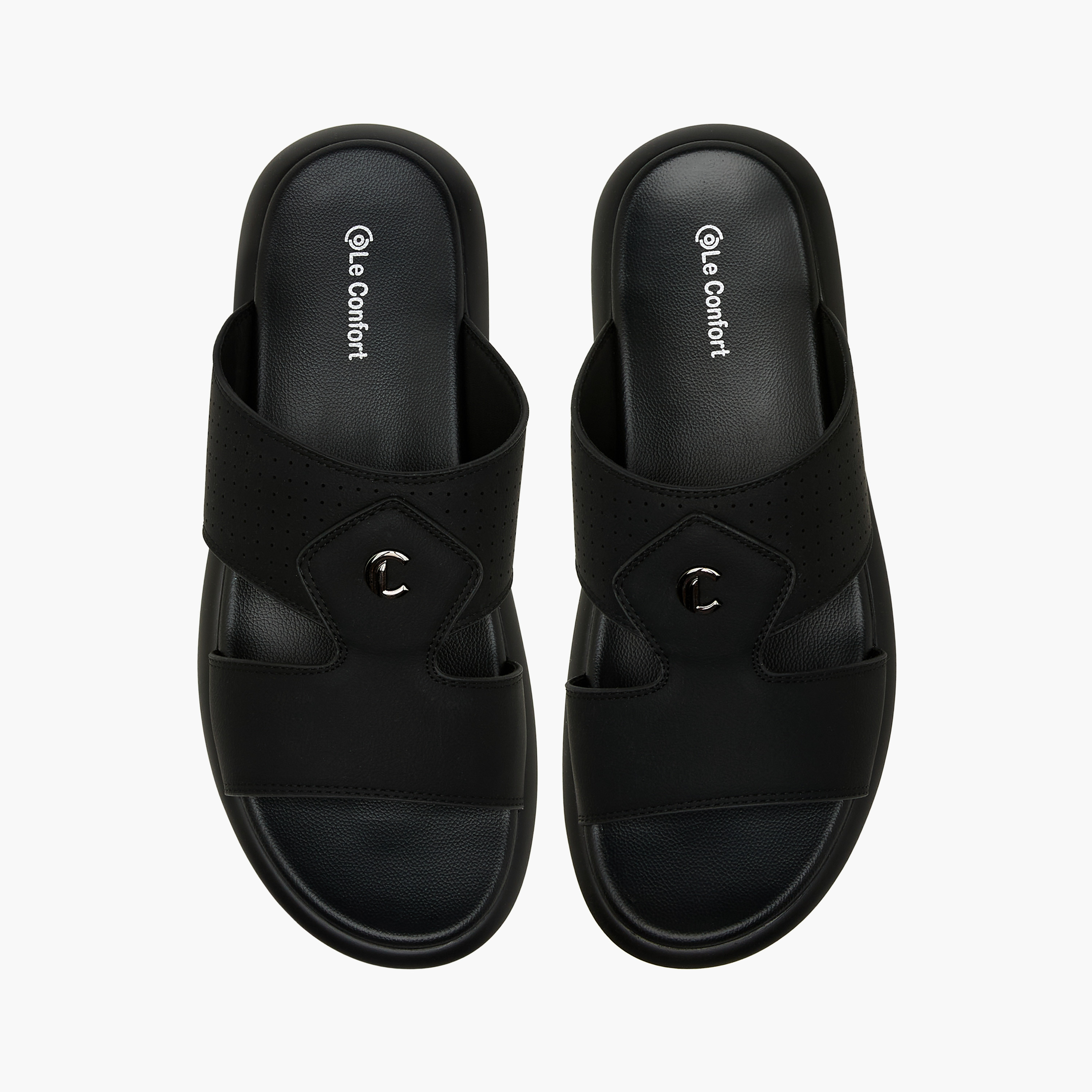 Le Confort Men Slip-On Comfort Sandals-men-shoes-sandals-image-1