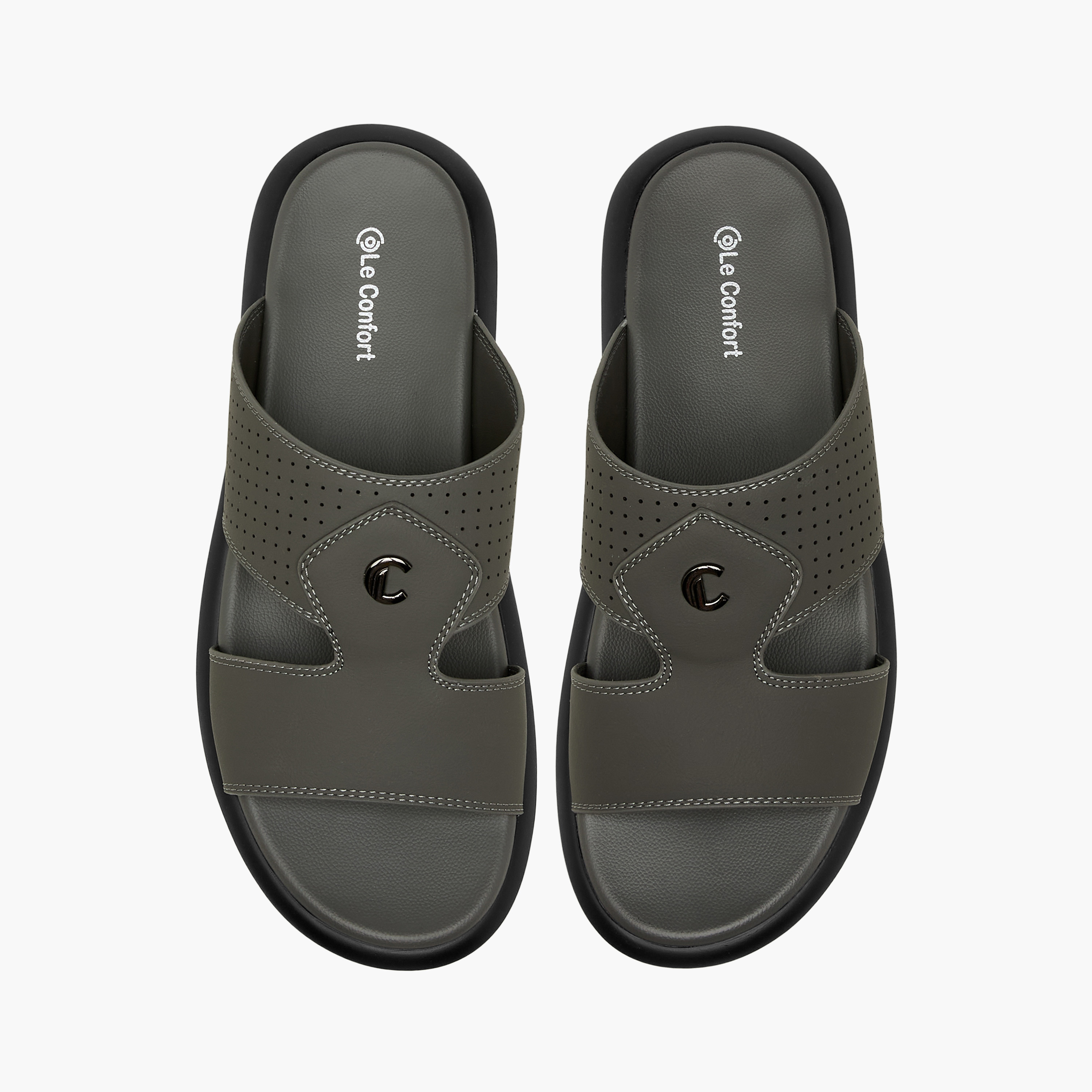 Le Confort Men Slip-On Comfort Sandals-men-shoes-sandals-image-1