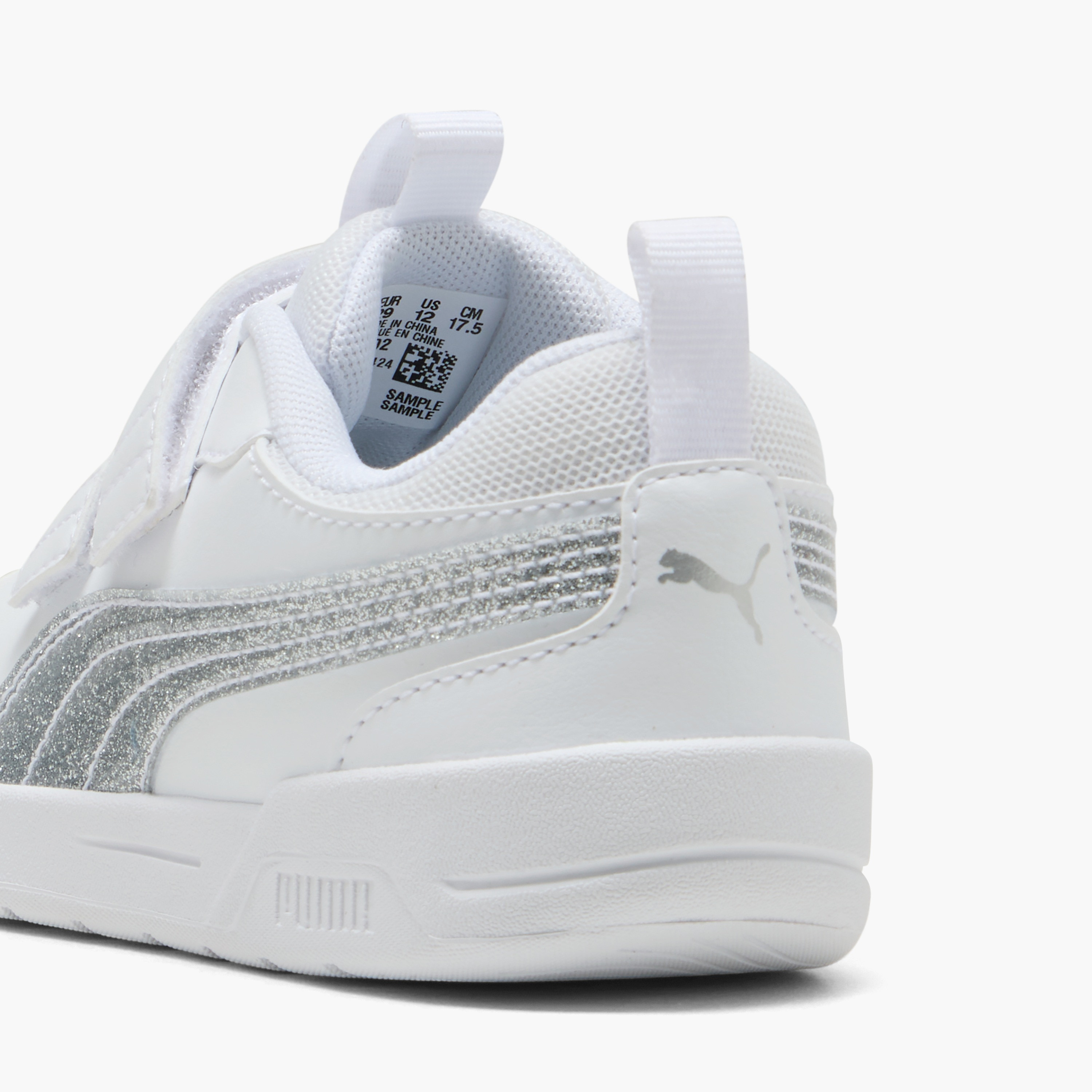 حذاءمالتي فلكس 2 جليتز إف إس رياضي بشريط إغلاق للأطفال من بوما-girls-shoes-sneakers-image-2