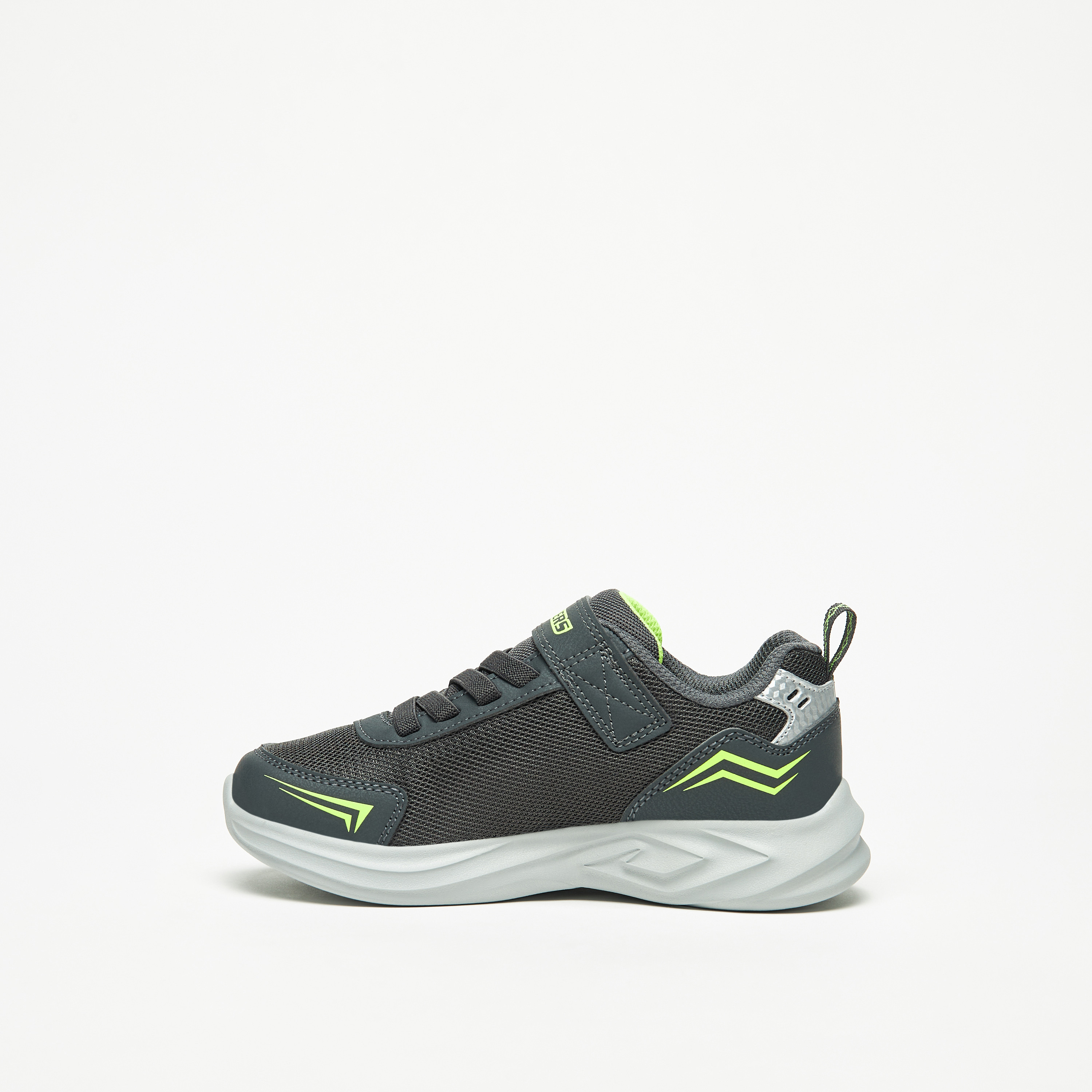 Skechers Mazematics Boys Memory Foam Low Ankle Sneakers 403609L-CCYL | OE-sports-boys-shoes-image-3