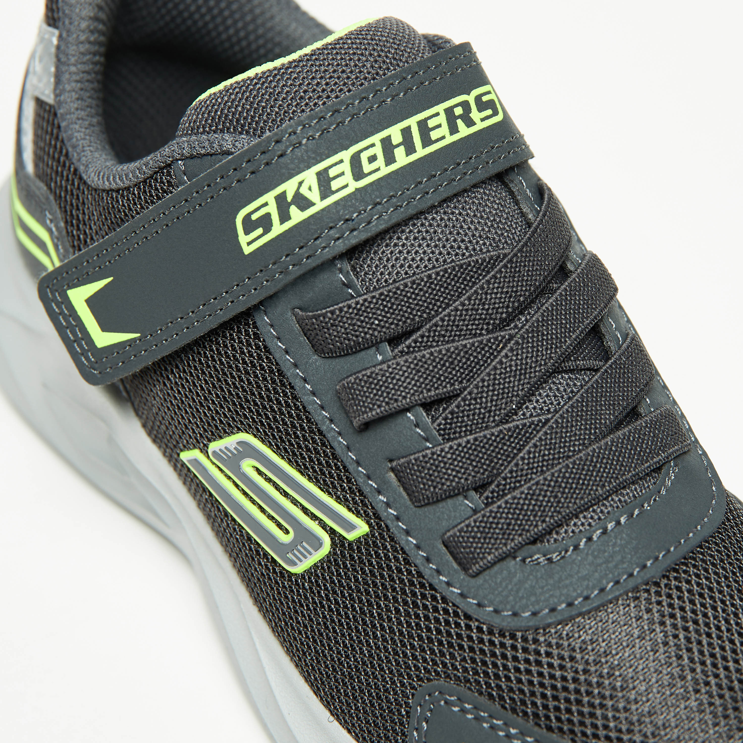 Skechers Mazematics Boys Memory Foam Low Ankle Sneakers 403609L-CCYL | OE-sports-boys-shoes-image-7
