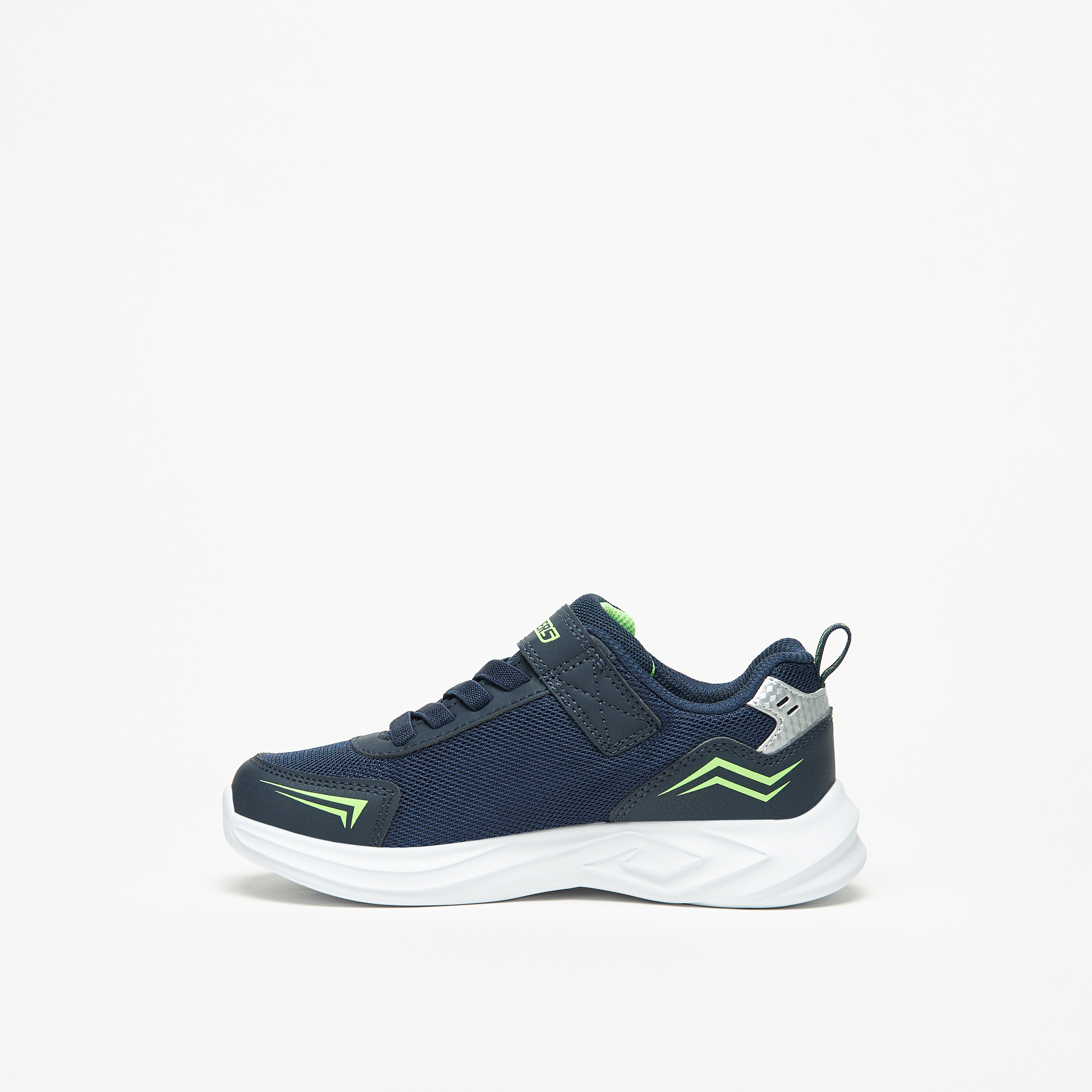 Skechers Mazematics Boys Memory Foam Low Ankle Sneakers 403609L-CCYL | OE-sports-boys-shoes-image-11