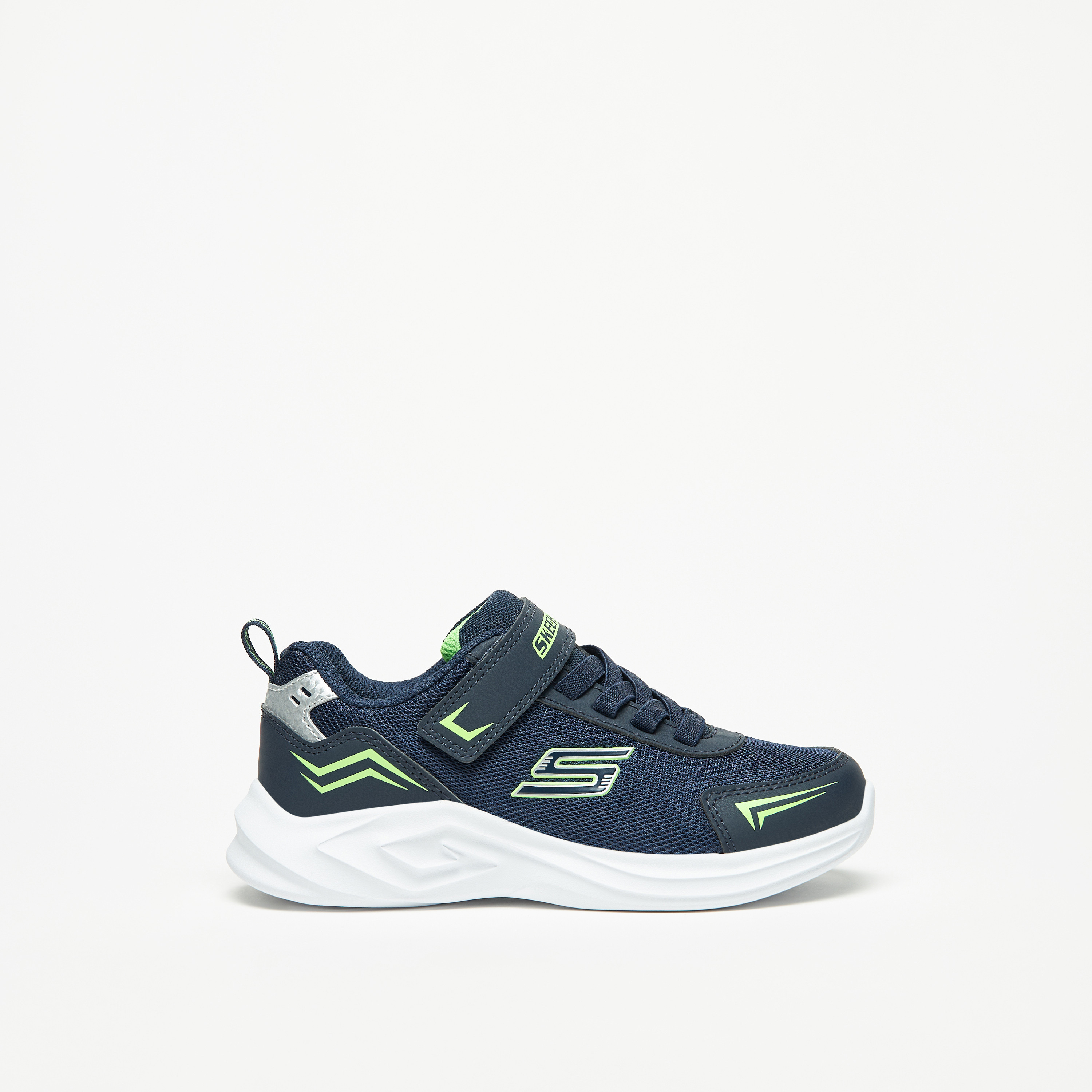 Skechers Mazematics Boys Memory Foam Low Ankle Sneakers 403609L-CCYL | OE-sports-boys-shoes-image-12