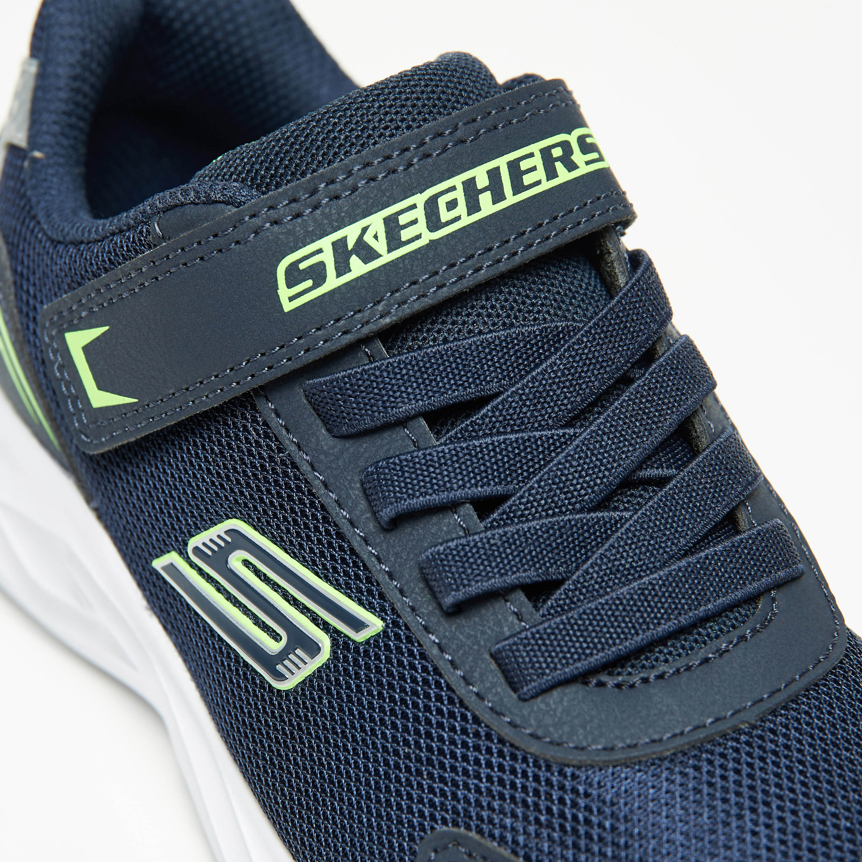Skechers Mazematics Boys Memory Foam Low Ankle Sneakers 403609L-CCYL | OE-sports-boys-shoes-image-15