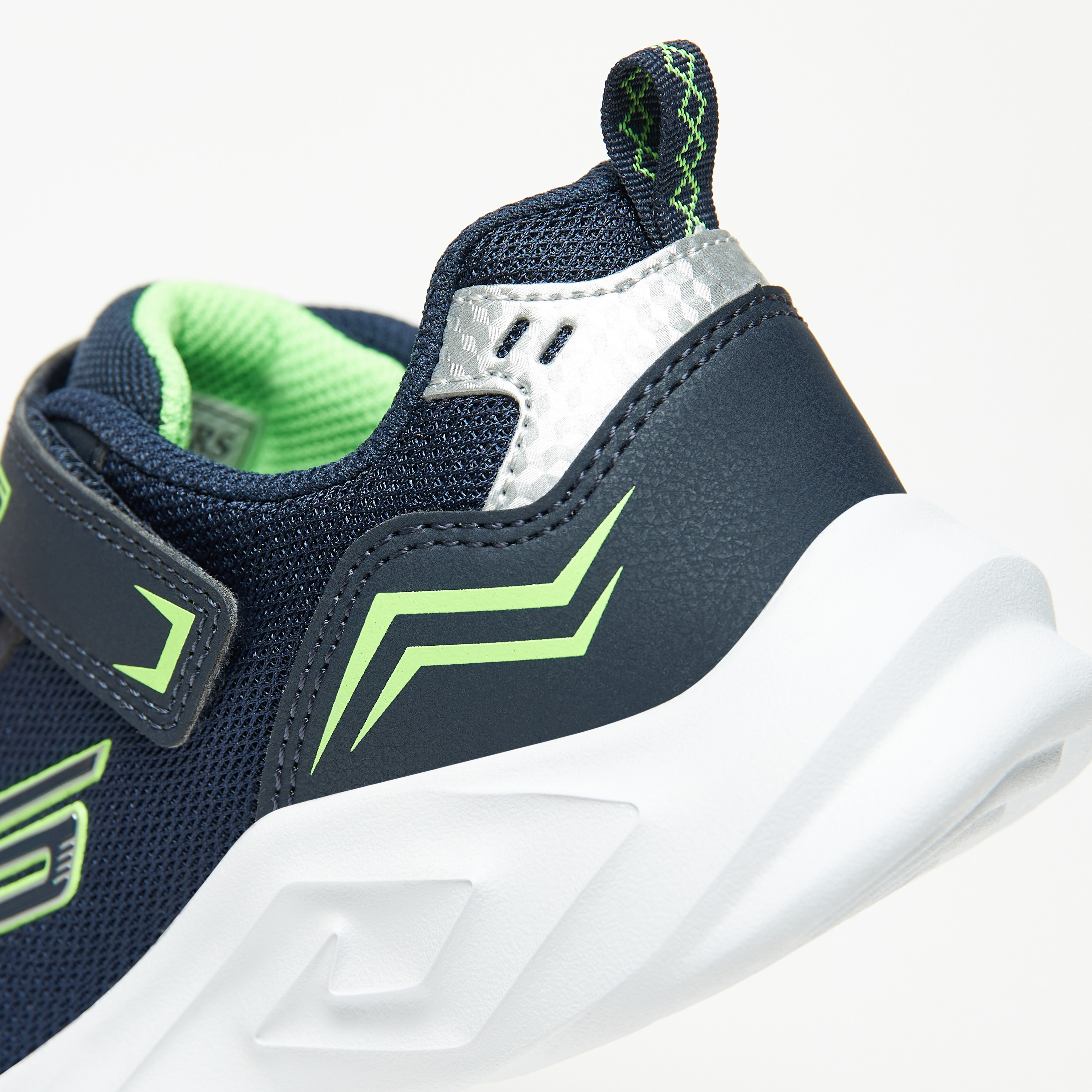 Skechers Mazematics Boys Memory Foam Low Ankle Sneakers 403609L-CCYL | OE-sports-boys-shoes-image-16
