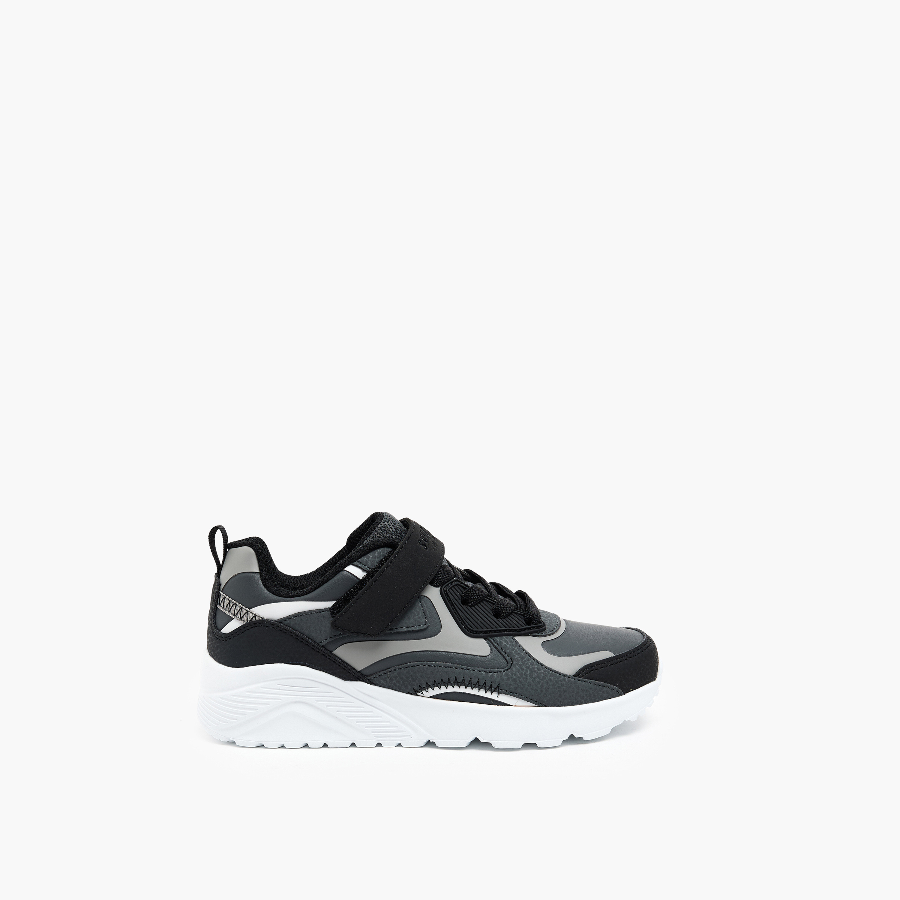 سكيتشرز- حذاء للأولاد أونو لايت بخطاف وحلقة 403645L | OE-boys-shoes-sneakers-image-3