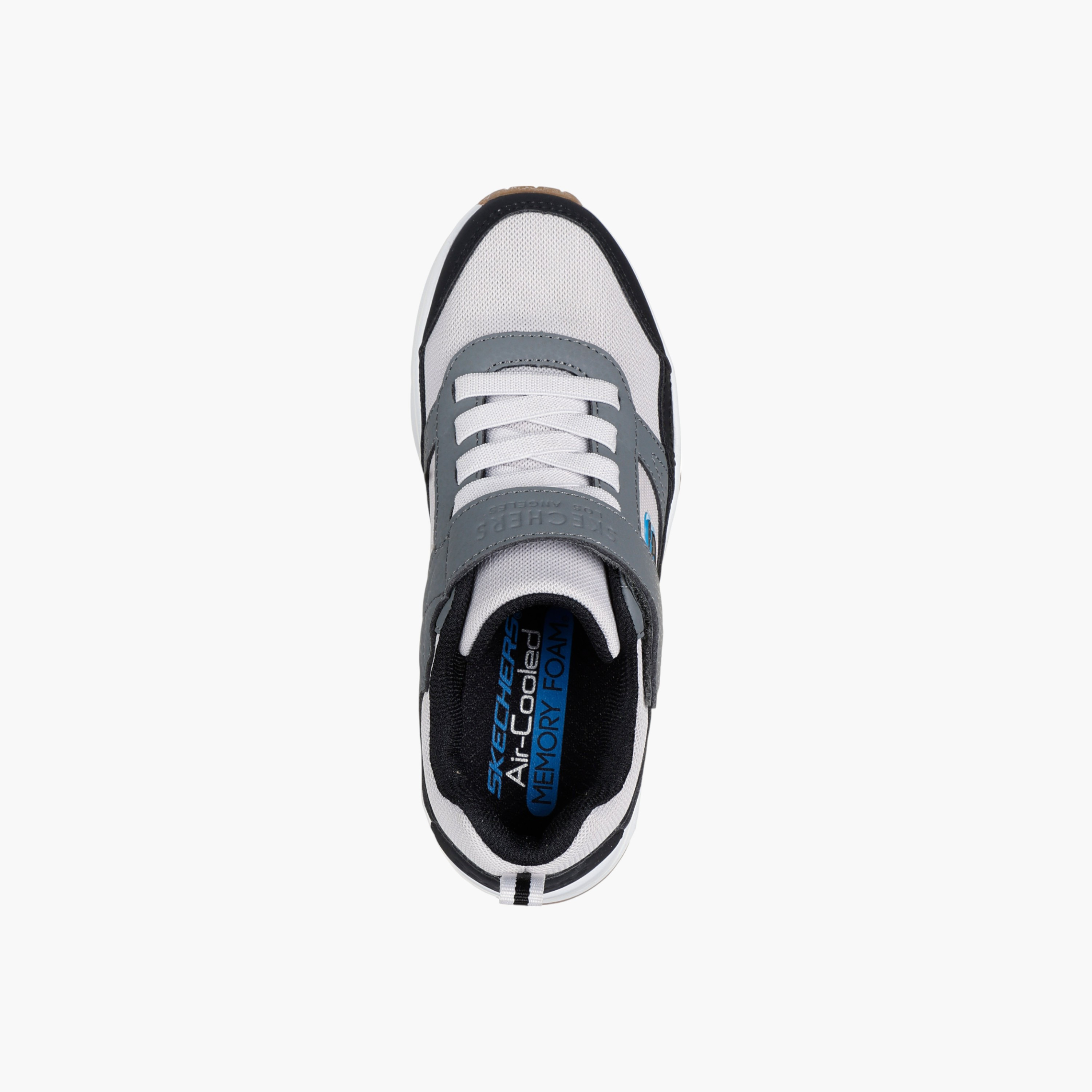 Skechers Boys Uno Hook & Loop Cushioned Sole Walking Shoes-boys-shoes-sneakers-image-2