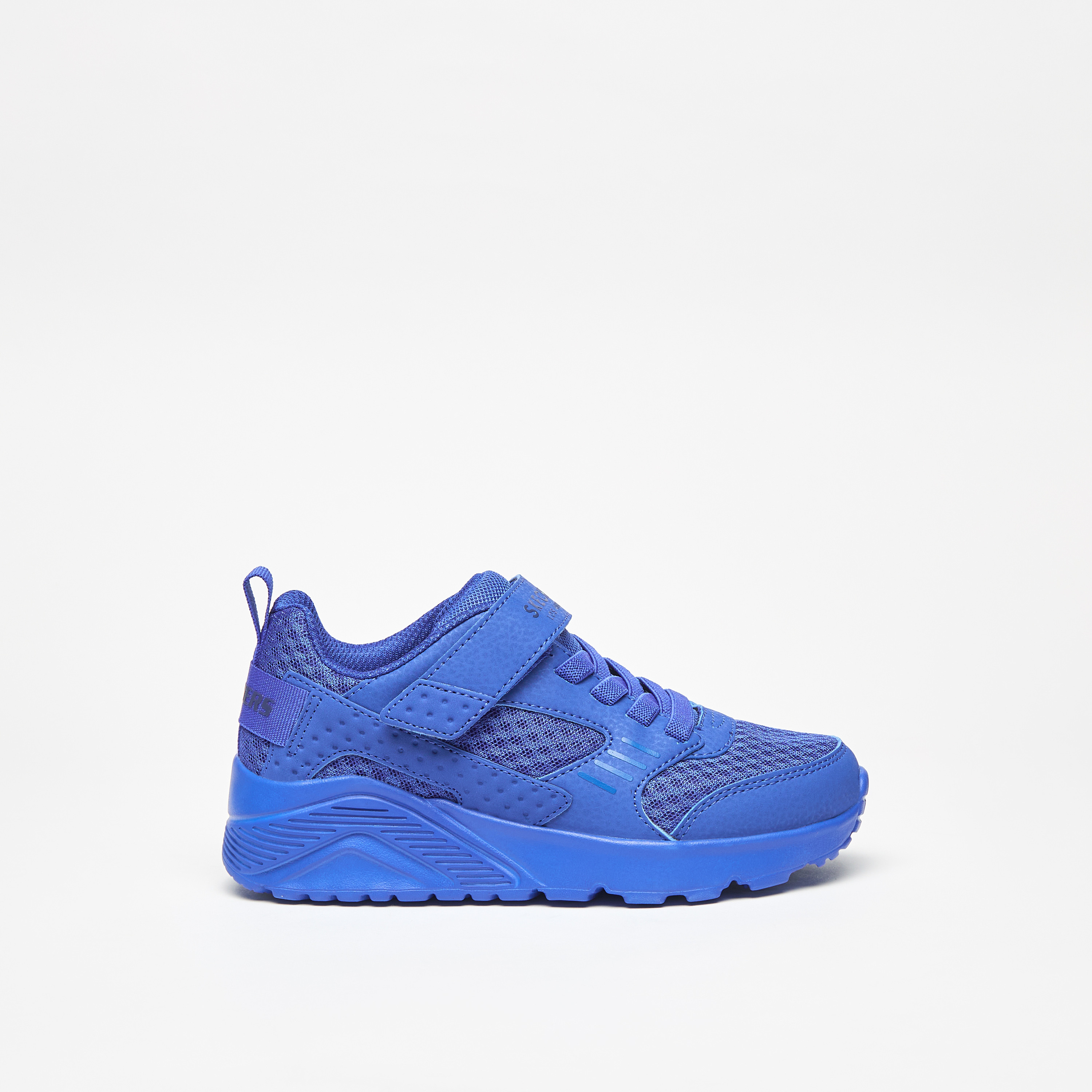 Skechers Uno Lite Boys Memory Foam Low Ankle Sneakers 403696L-BLU | OE-boys-shoes-sneakers-image-4