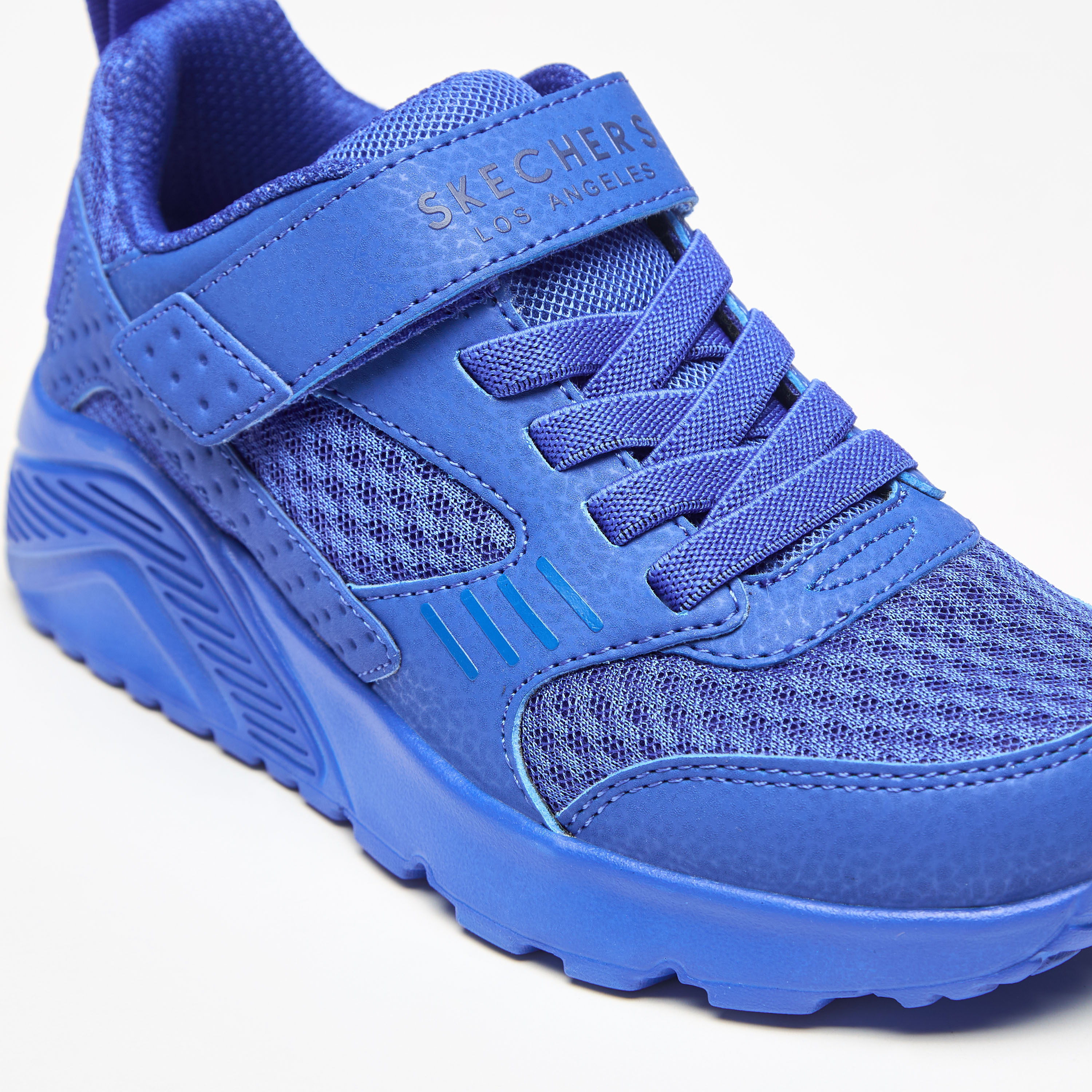 Skechers Uno Lite Boys Memory Foam Low Ankle Sneakers 403696L-BLU | OE-boys-shoes-sneakers-image-7