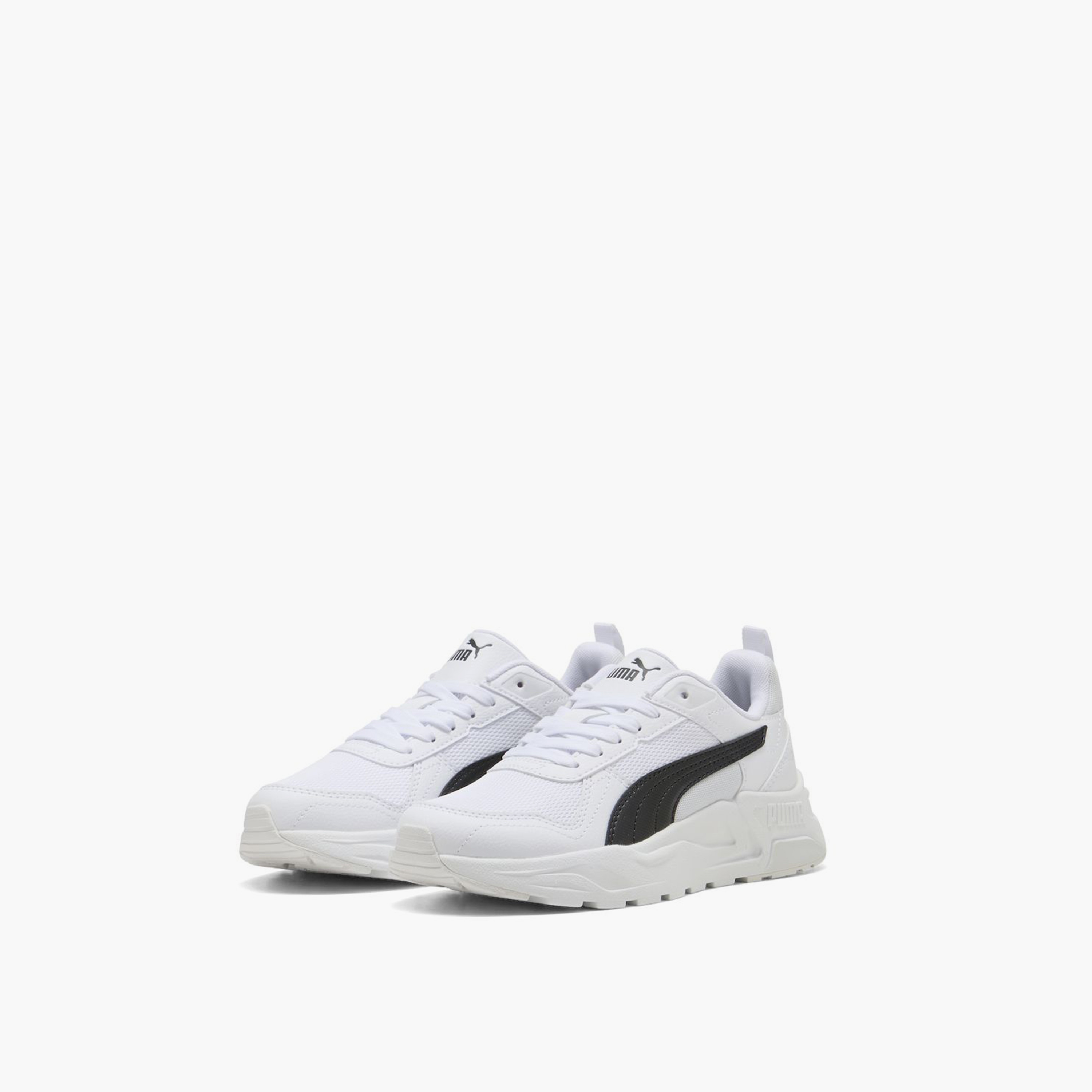 Puma Kids Trinity 2 Lt Jr Lace-Up Cushioned Sole Running Shoes-girls-shoes-sneakers-image-1