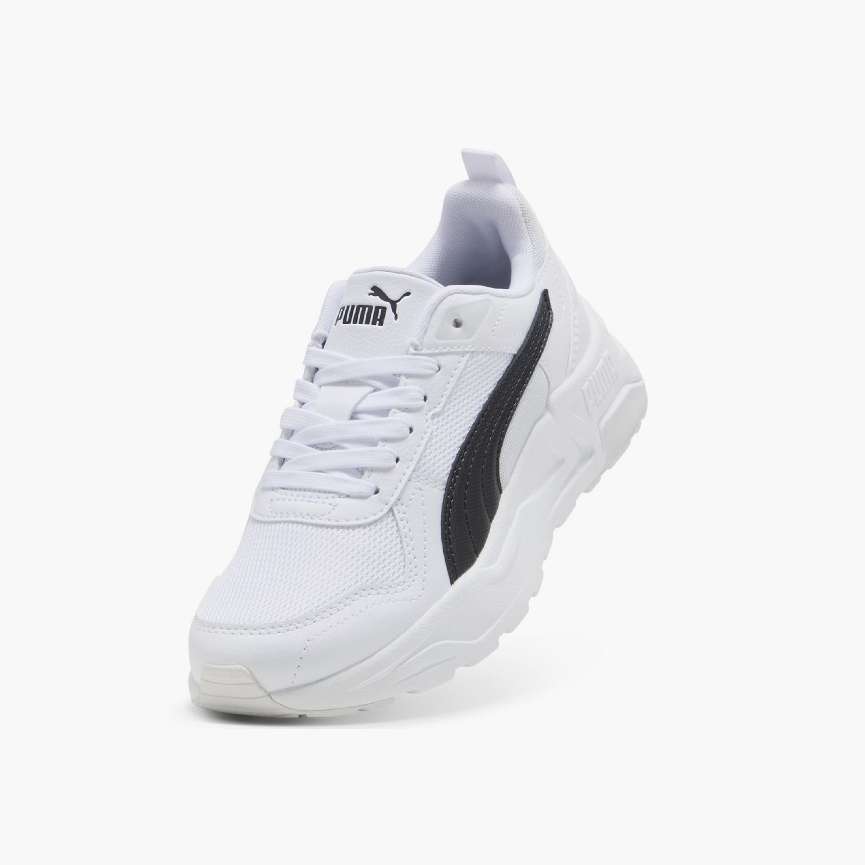 Puma Kids Trinity 2 Lt Jr Lace-Up Cushioned Sole Running Shoes-girls-shoes-sneakers-image-5