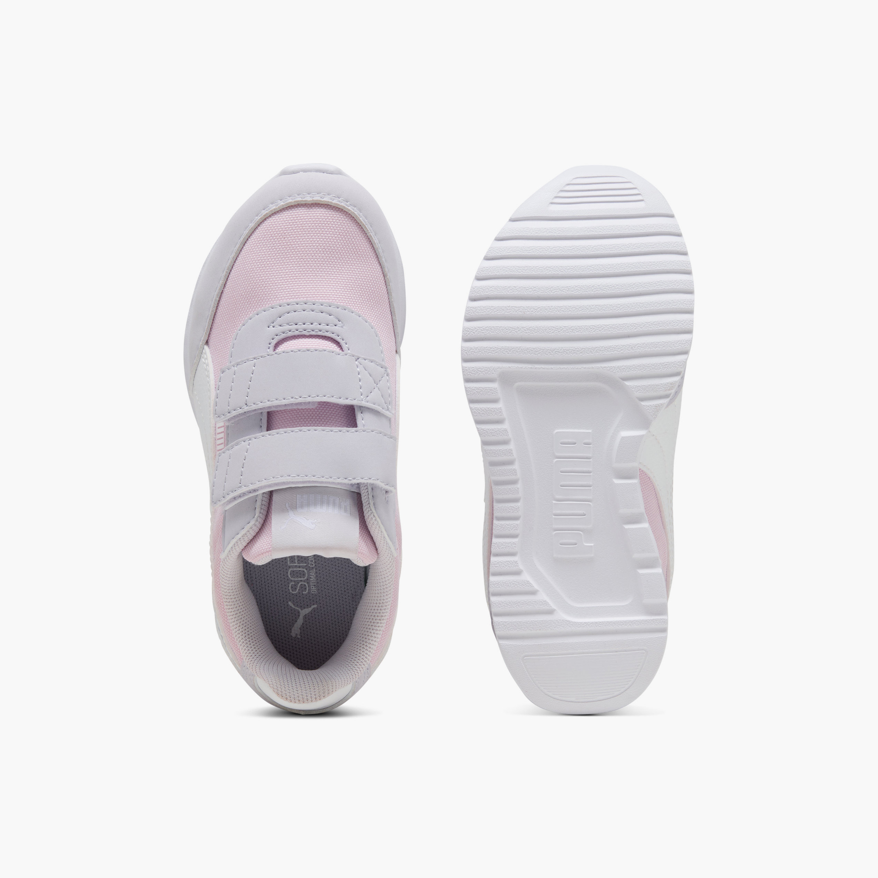 Puma Girls R78 Lightwind V Hook & Loop Sneakers-girls-shoes-sports-image-4
