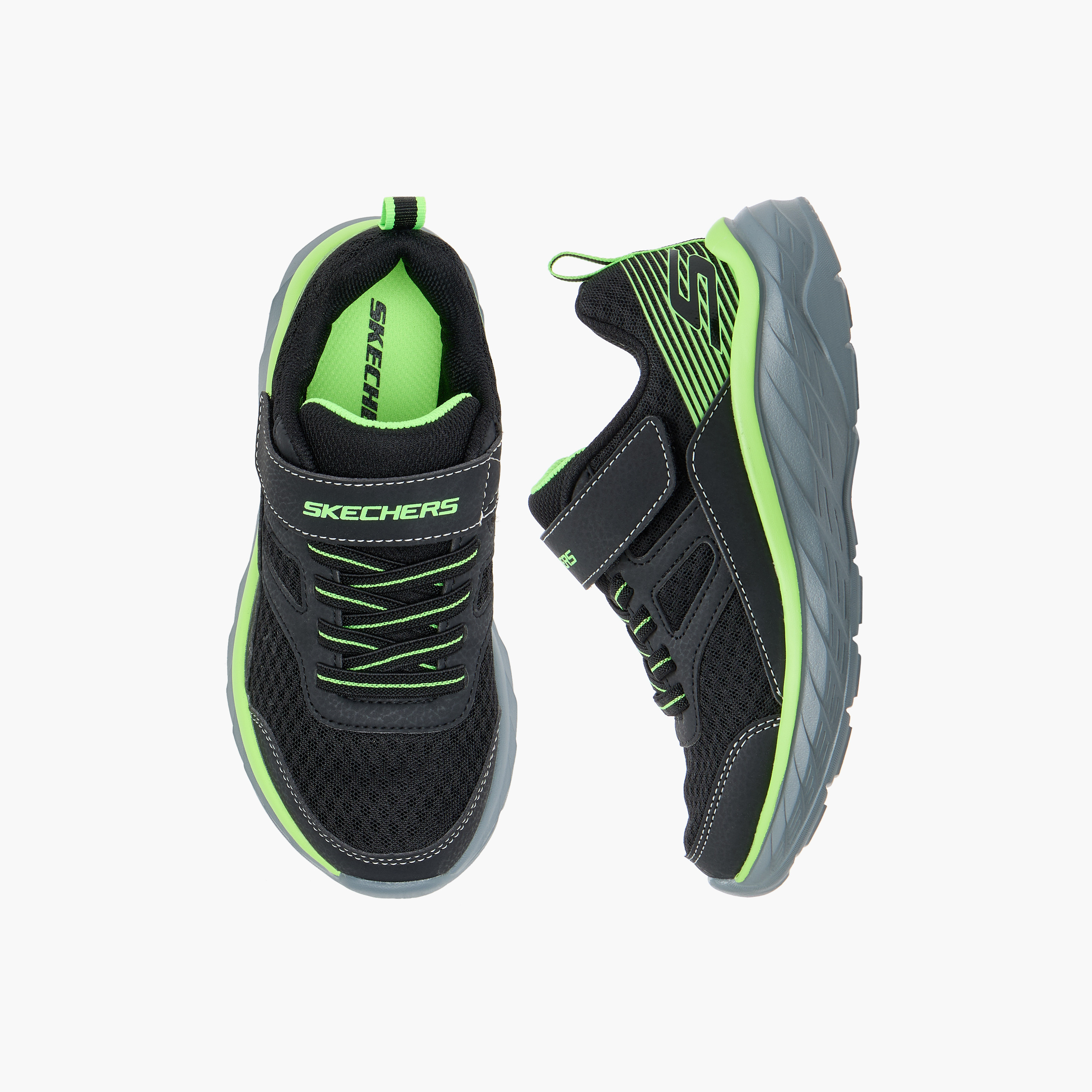 Skechers Boys Boundless Hook & Loop Sneakers 403718L | OE-boys-shoes-sneakers-image-1