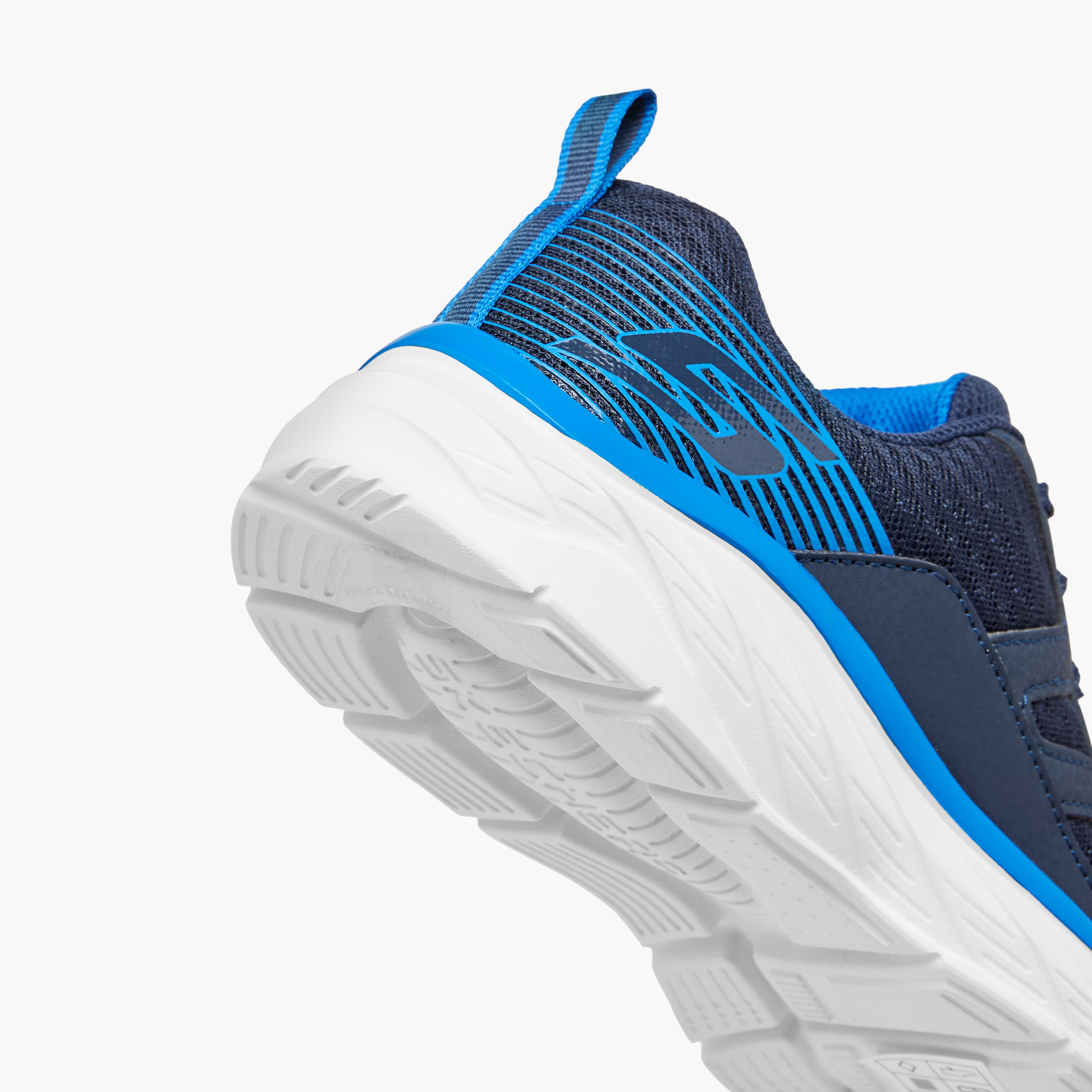 Skechers Boys Panelled Lace-Up Sneakers - Boundless 403719L-sports-boys-shoes-image-5