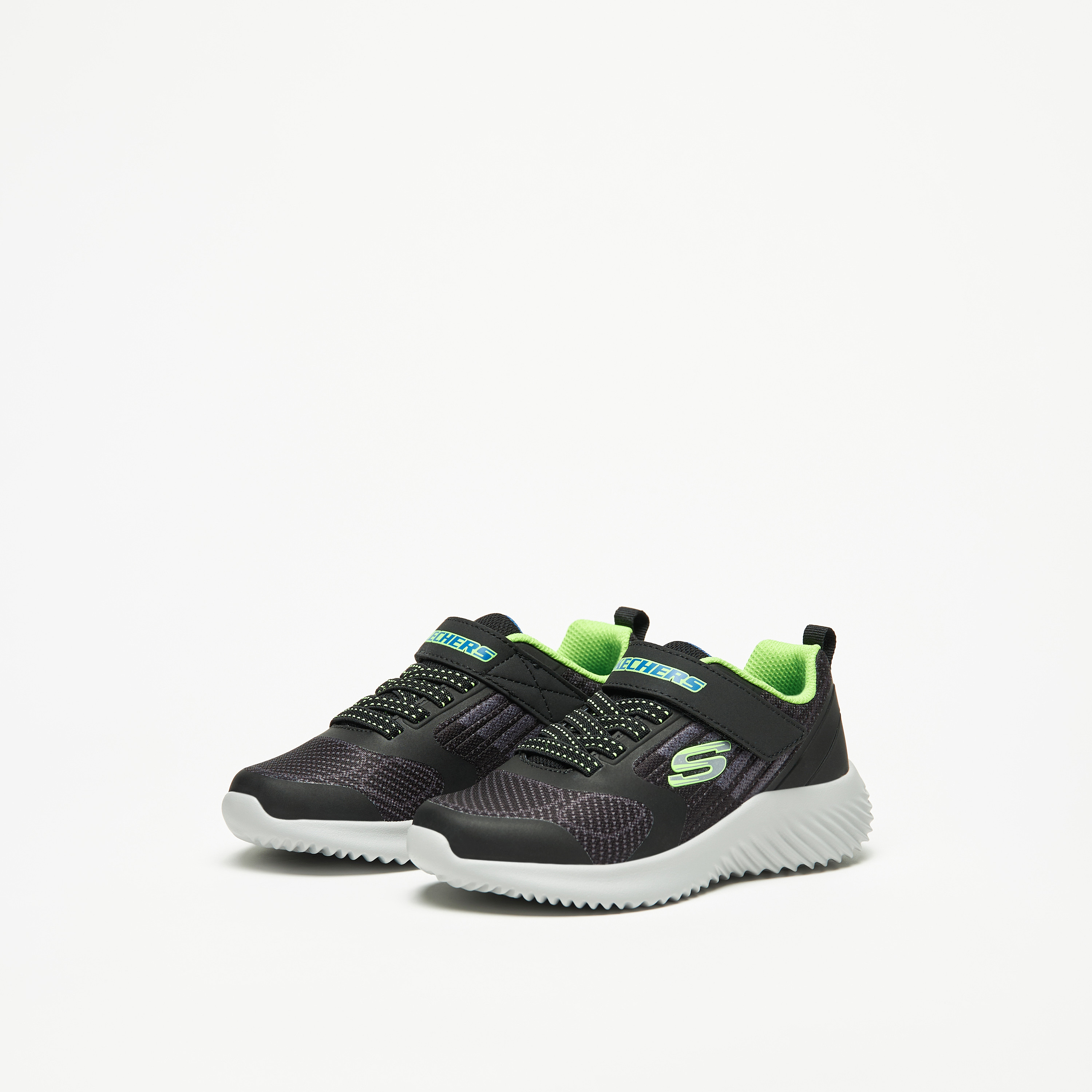 Skechers Bounder Boys Memory Foam Walking Shoes 403732L-BBLM | OE-boys-shoes-sneakers-image-2