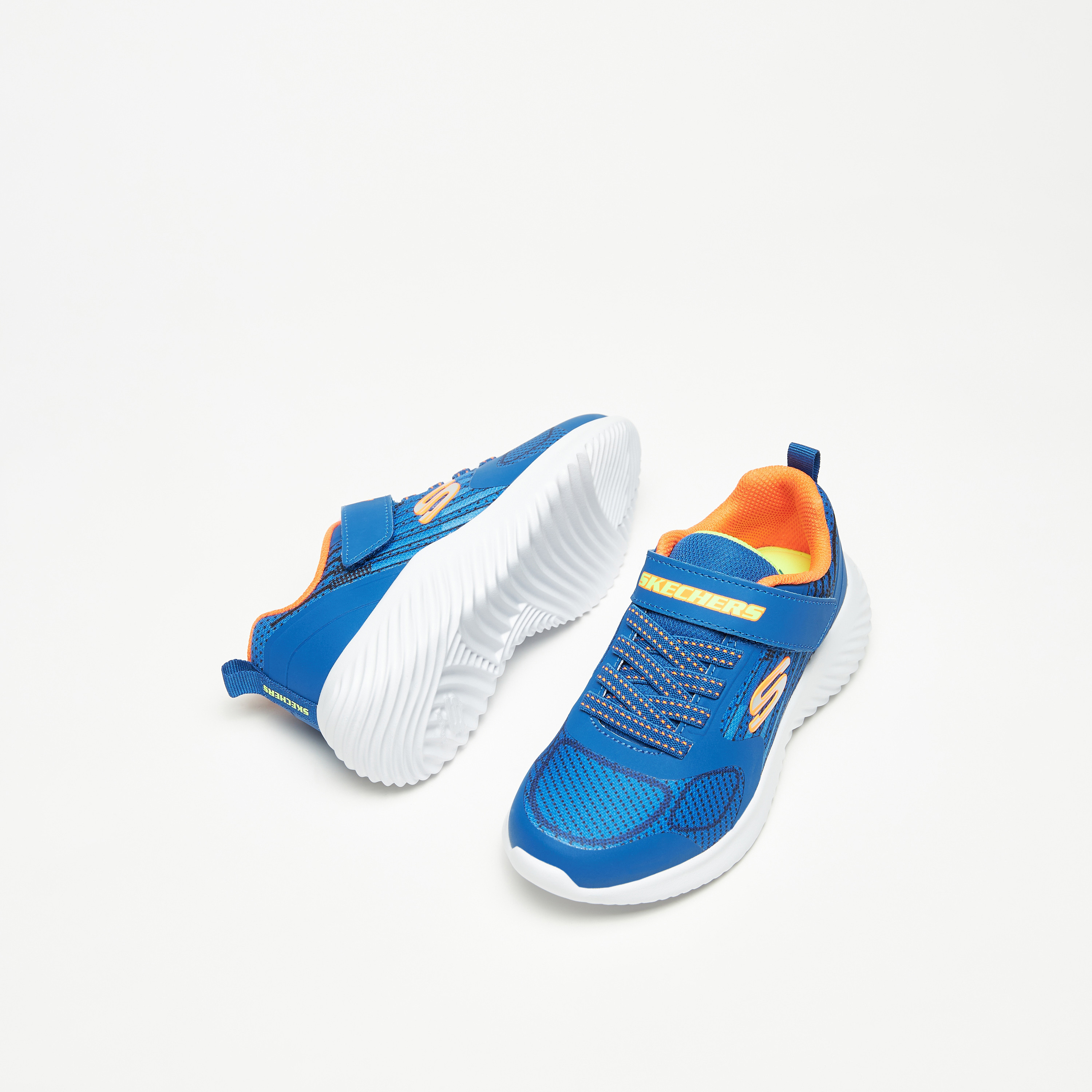 Skechers Bounder Boys Memory Foam Walking Shoes 403732L-BBLM | OE-boys-shoes-sneakers-image-22