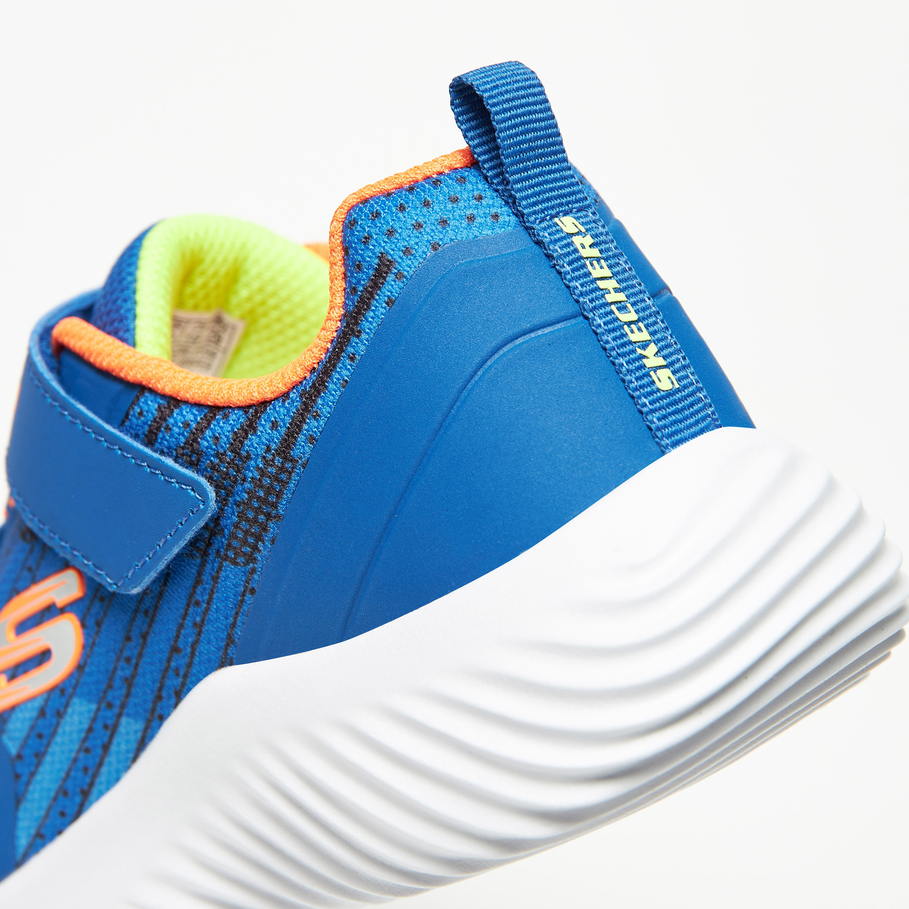 Skechers Bounder Boys Memory Foam Walking Shoes 403732L-BBLM | OE-boys-shoes-sneakers-image-24