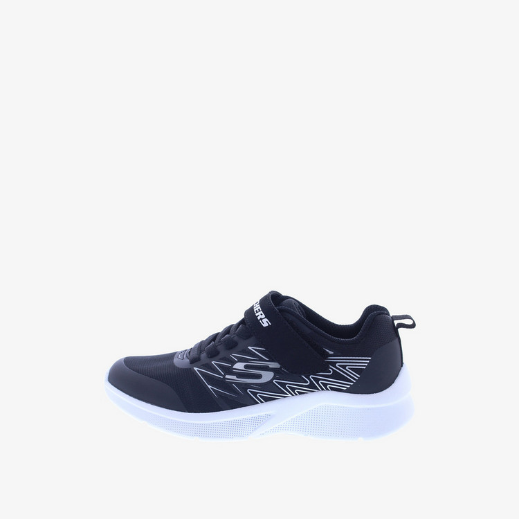Skechers Boys' Running Shoes with Hook and Loop Closure - MICROSPEC