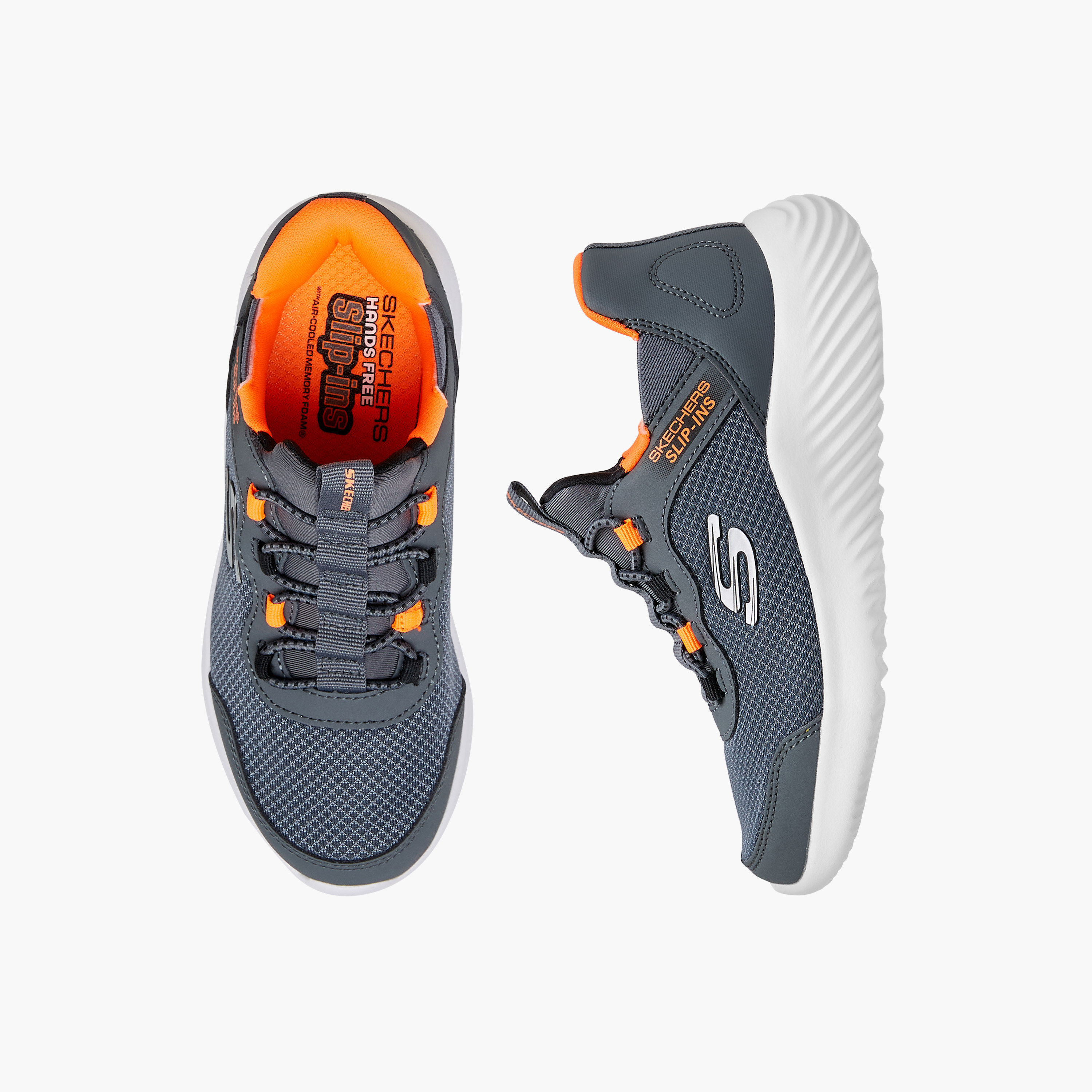 حذاء سنيكرز "باوندر بونجي ليس" للأولاد من سكيتشيرز 403822L | OE-sports-boys-shoes-image-11