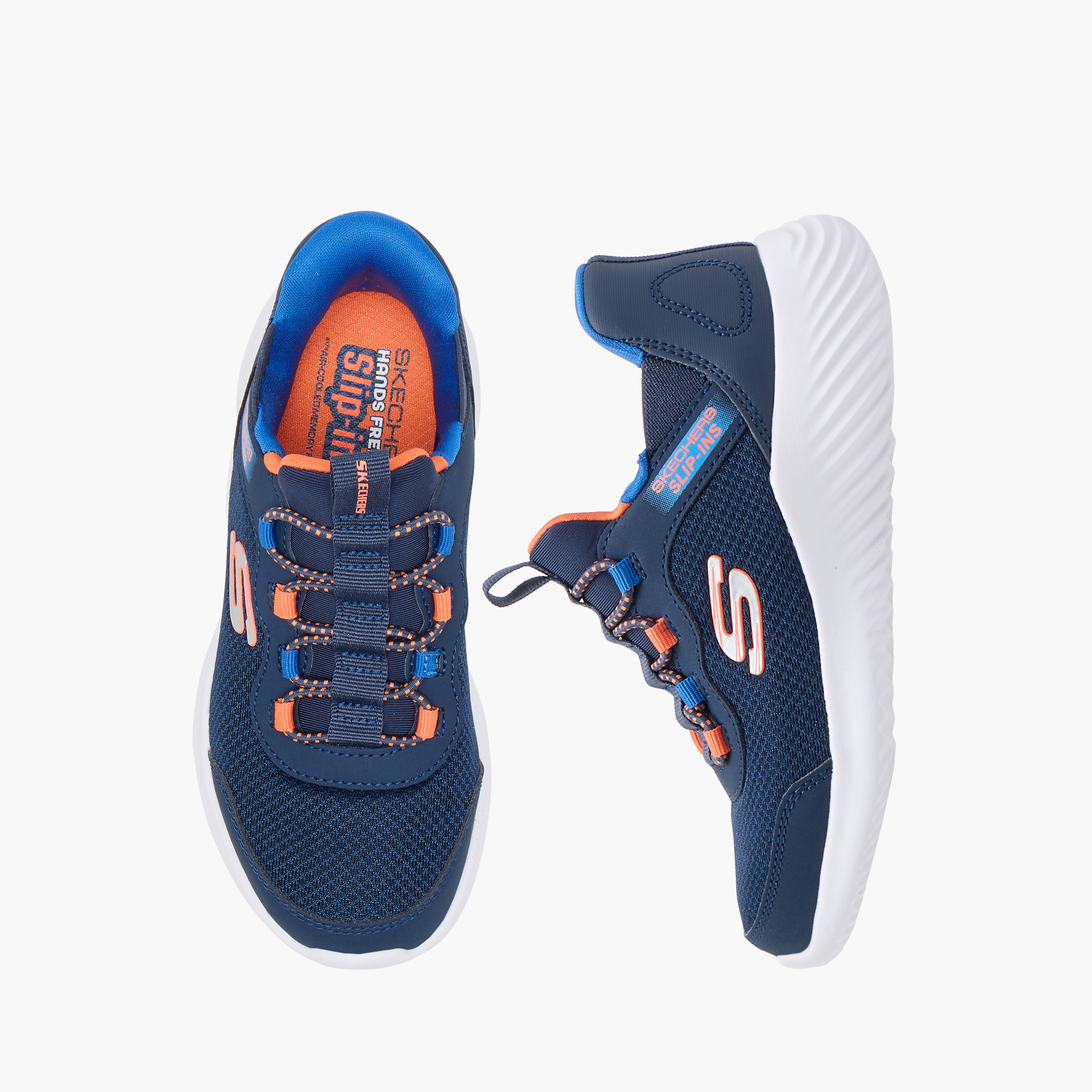 حذاء سنيكرز "باوندر بونجي ليس" للأولاد من سكيتشيرز 403822L | OE-sports-boys-shoes-image-1