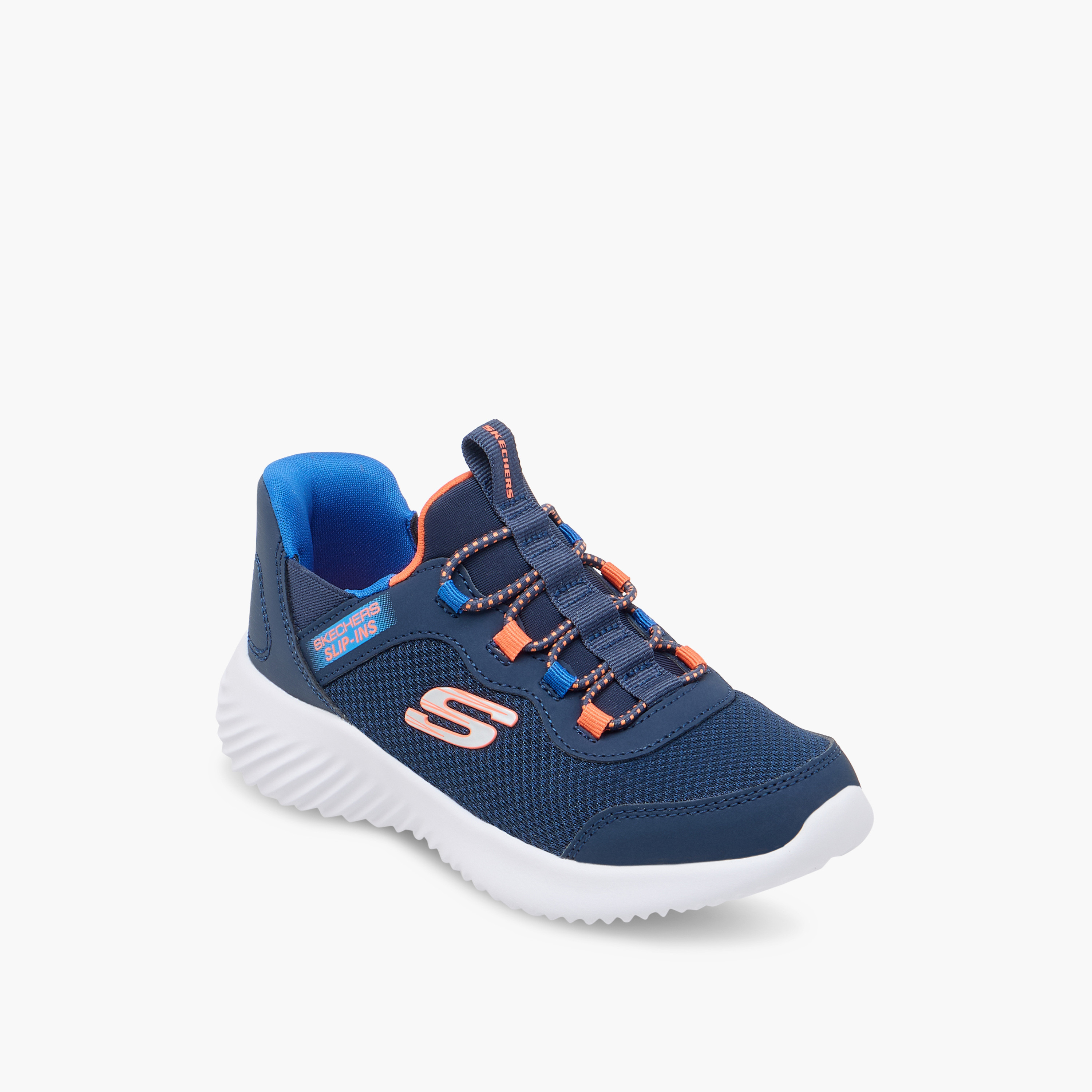 Skechers Boy's Bounder Bungee Lace Sneakers 403822L | OE-sports-boys-shoes-image-2