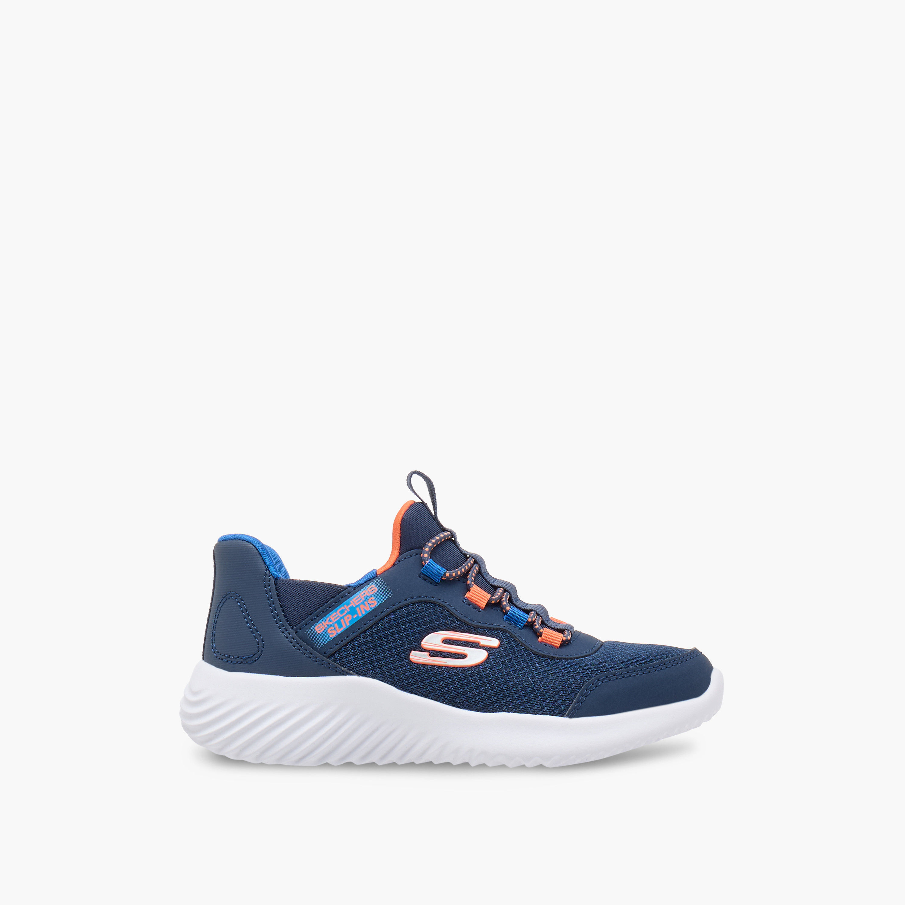 Skechers Boy's Bounder Bungee Lace Sneakers 403822L | OE-sports-boys-shoes-image-3